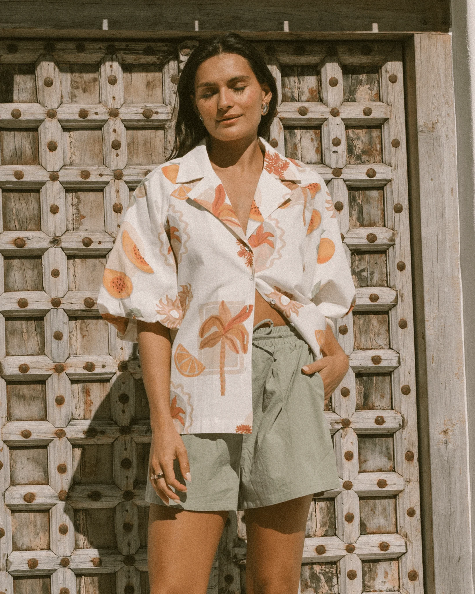 FINAL SALE | Matilda Shorts | Sage Green - Image 3