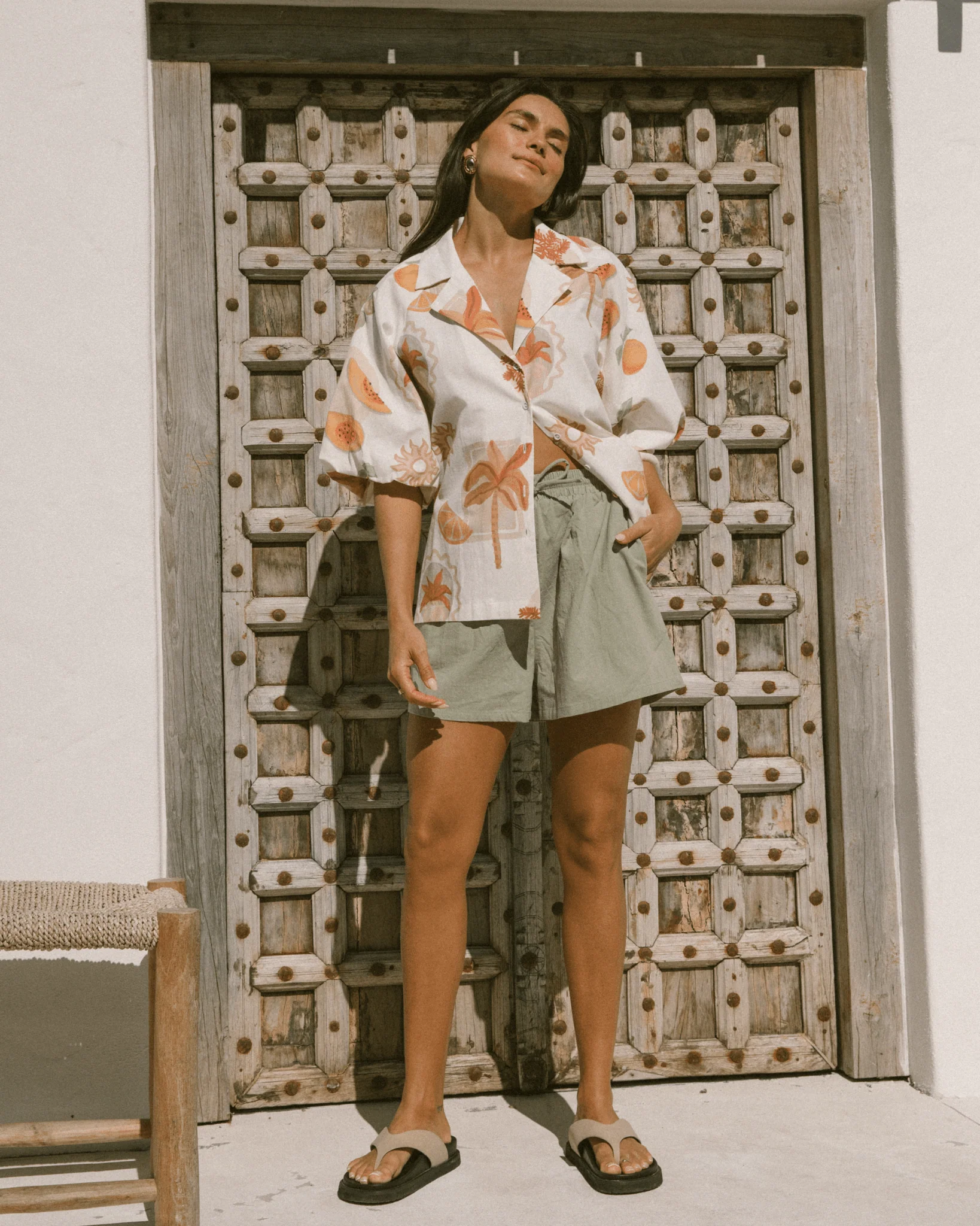 FINAL SALE | Matilda Shorts | Sage Green - Image 8