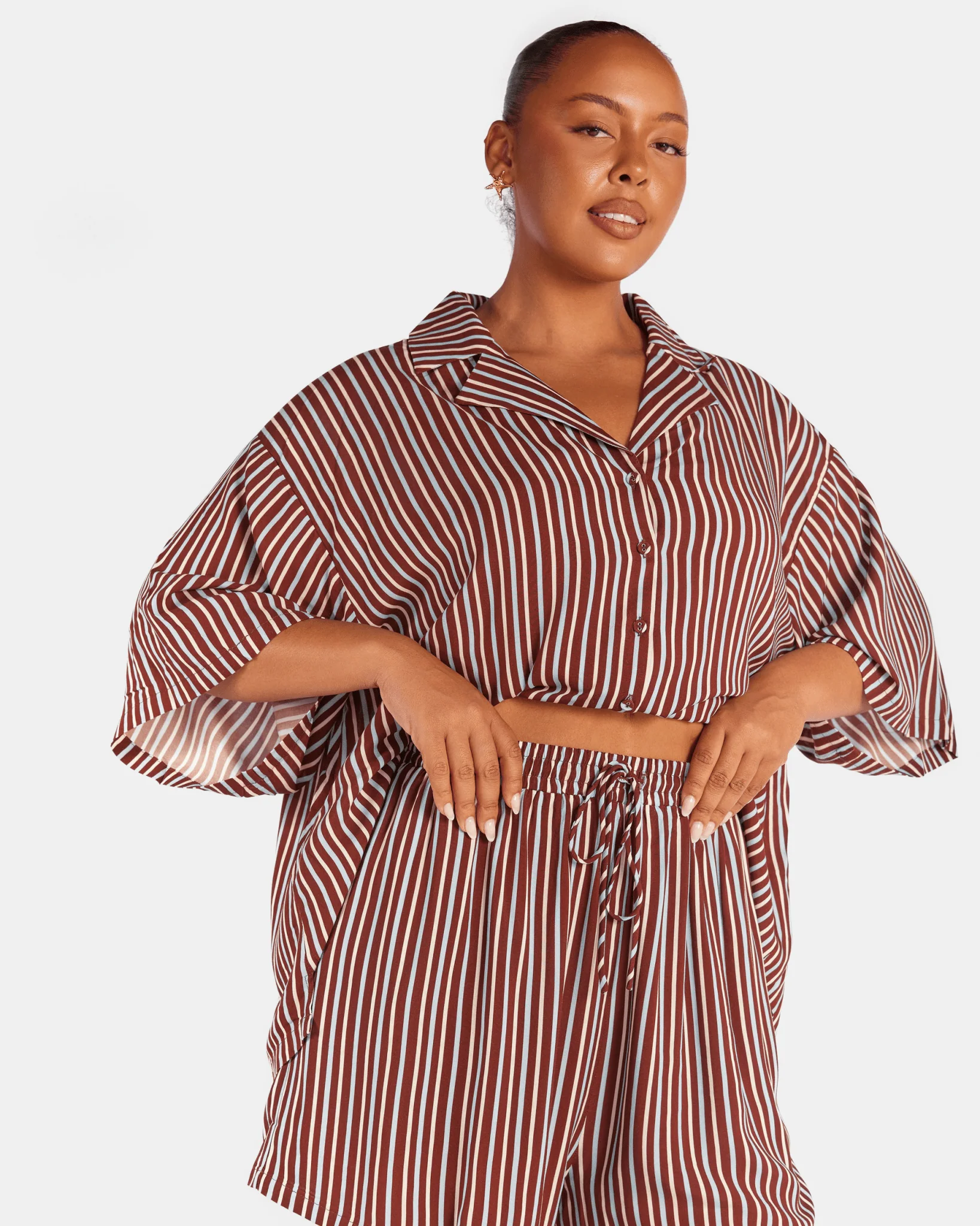 Matilda Shorts | Sandbar Stripe - Image 4