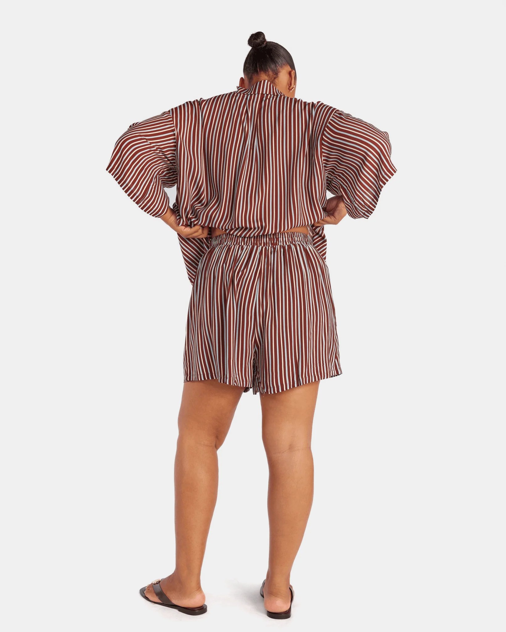 Matilda Shorts | Sandbar Stripe - Image 5