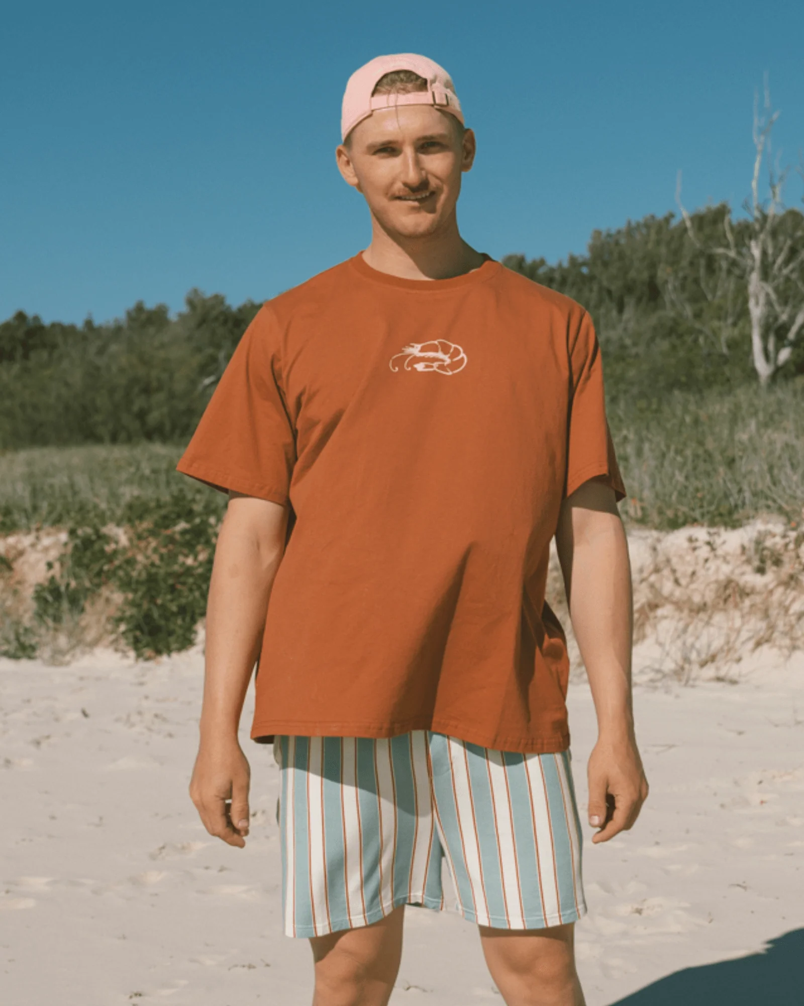 FINAL SALE | Mens PJ Shorts | Stripe - Image 7