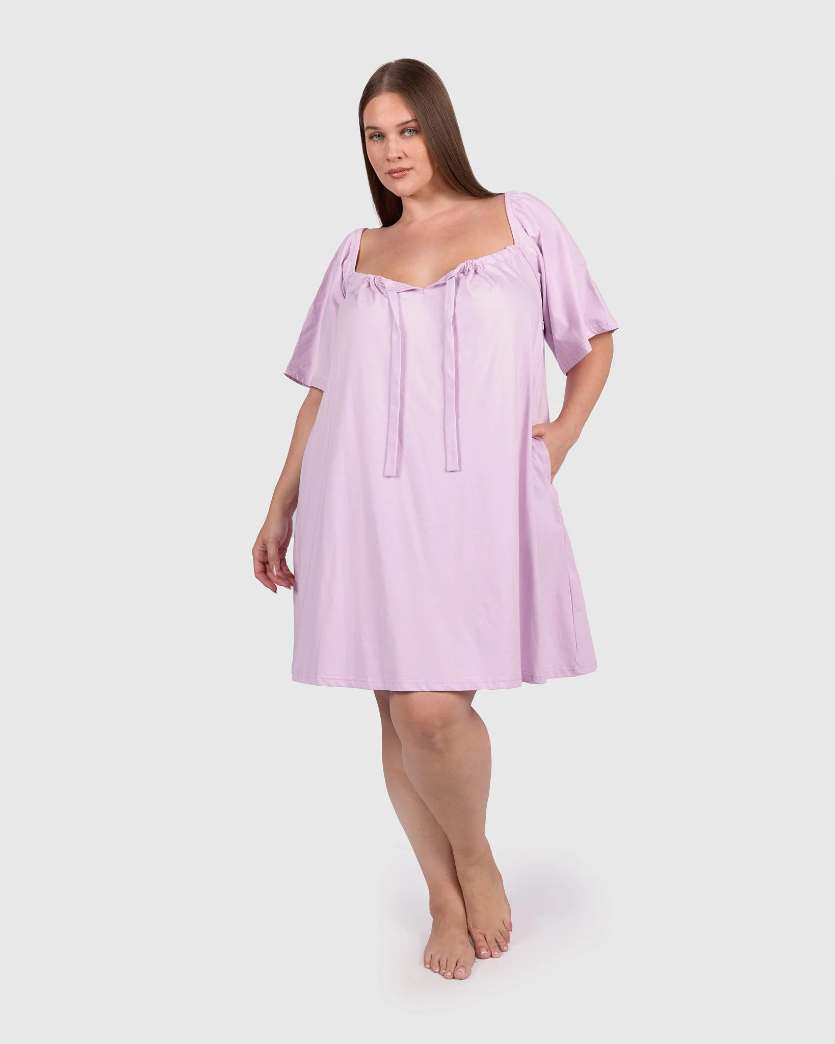 Ocean Nightie | Lilac Mist - Image 4