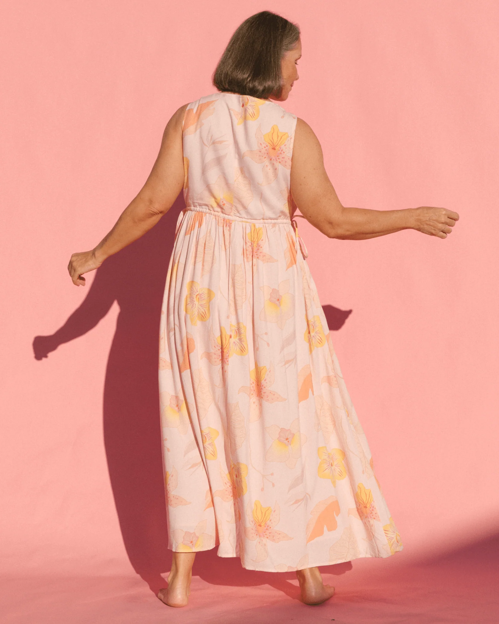 FINAL SALE | Olivia Maxi Dress | Dune Bloom - Image 10