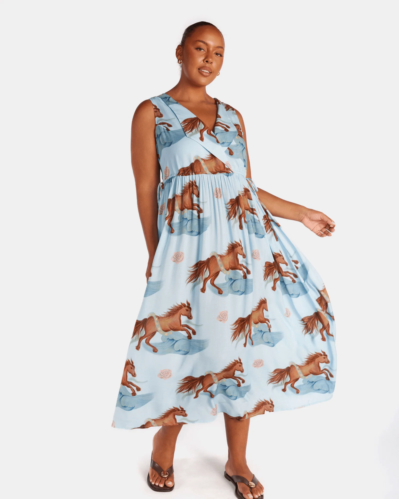 Olivia Maxi Dress | Prairie Bloom - Image 3