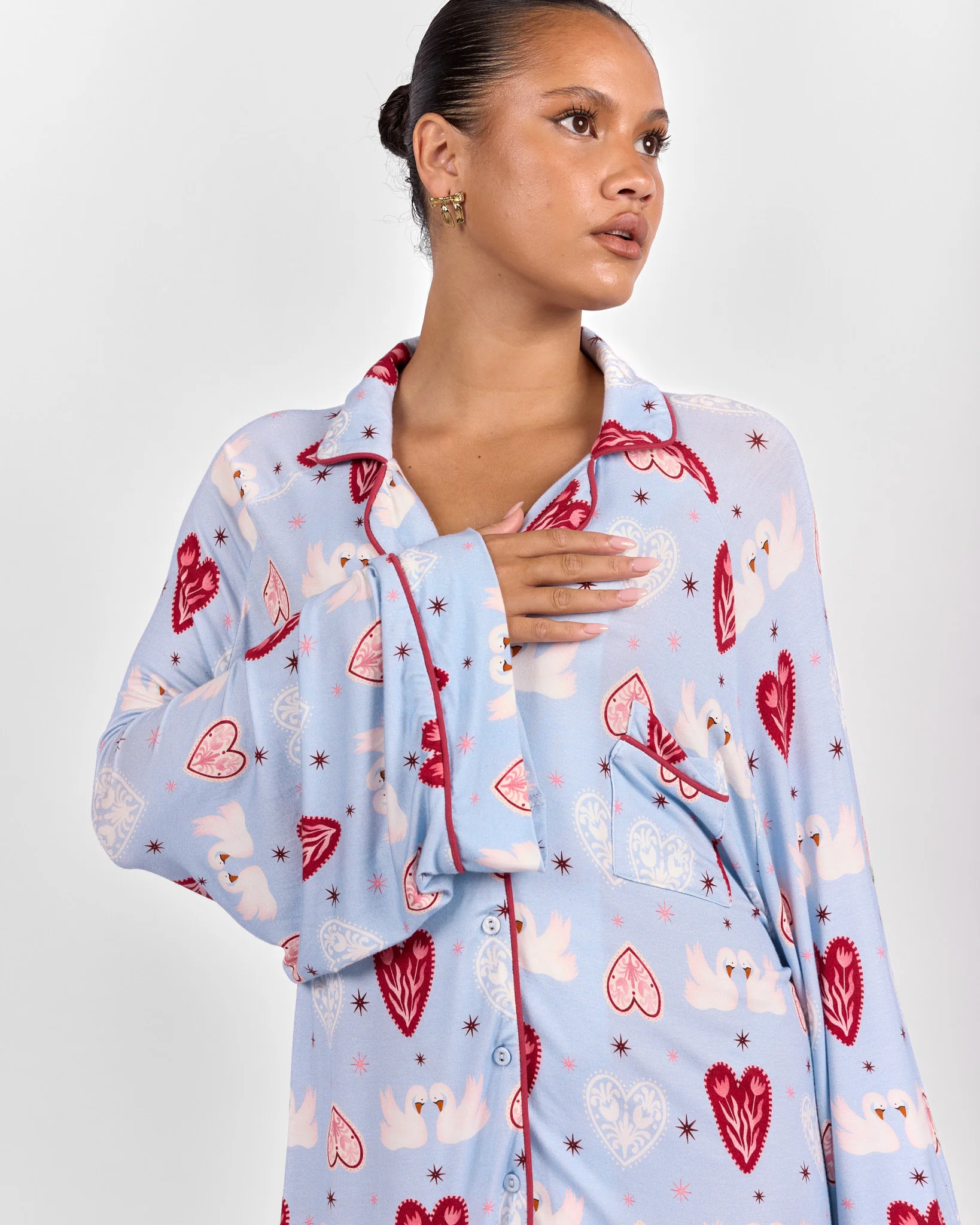 PJ Nightie | Morning Meadow - Image 6