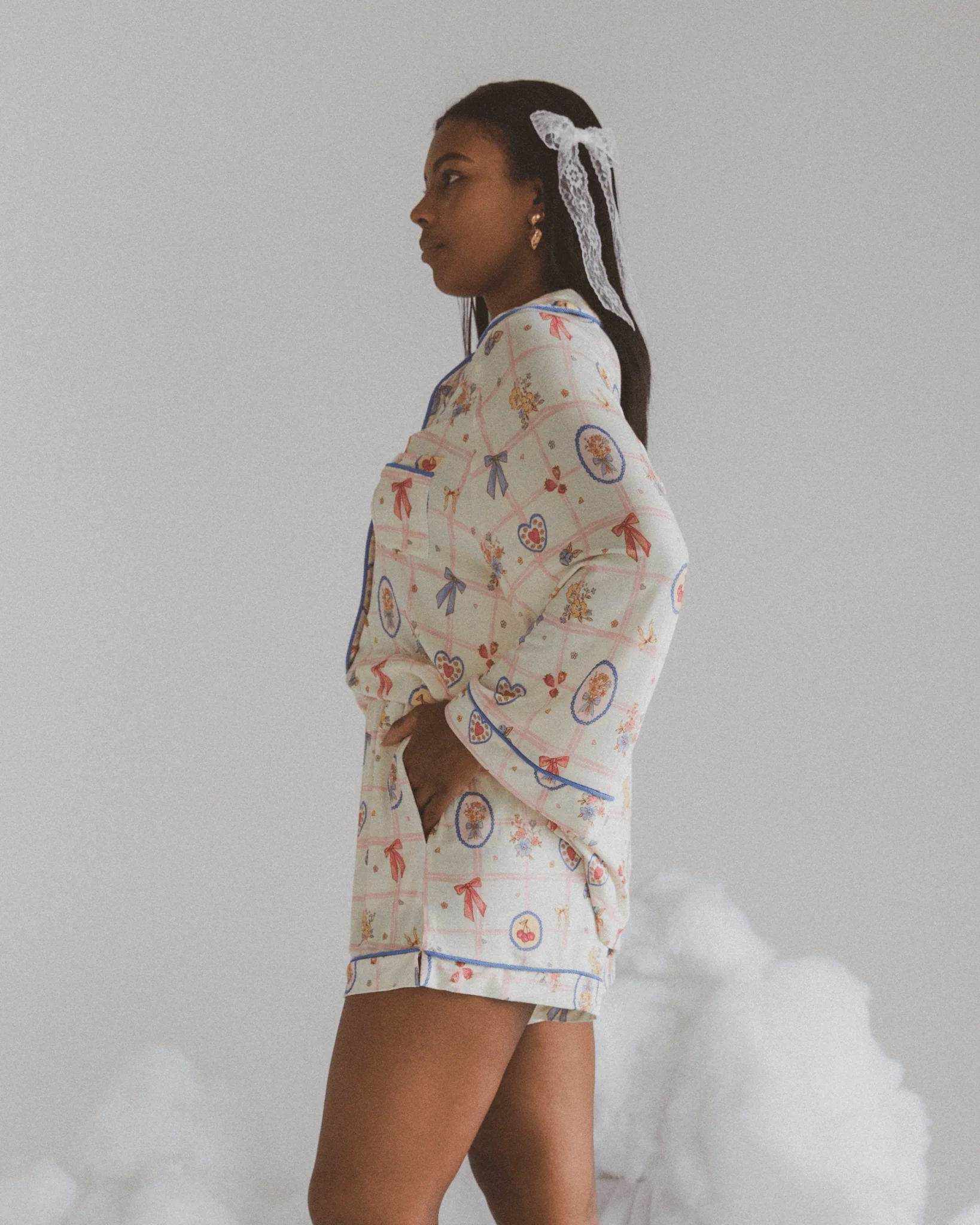 FINAL SALE | FINAL SALE | PJ Shorts | Coquette - Image 8