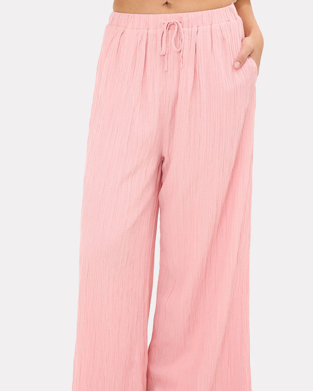 Posey Pants | Pink Crepe