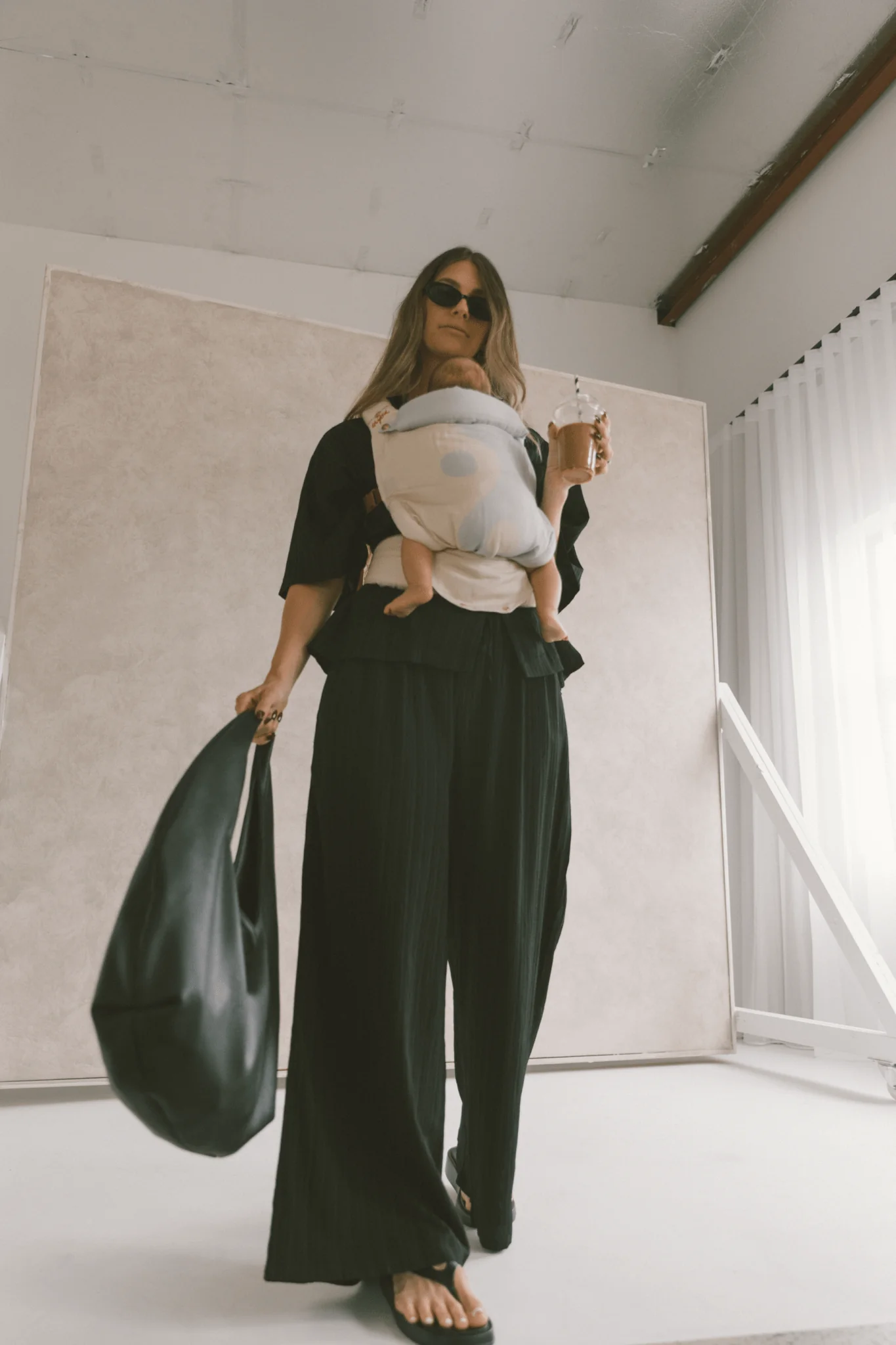 Posey Pants | Black Crepe - Image 8