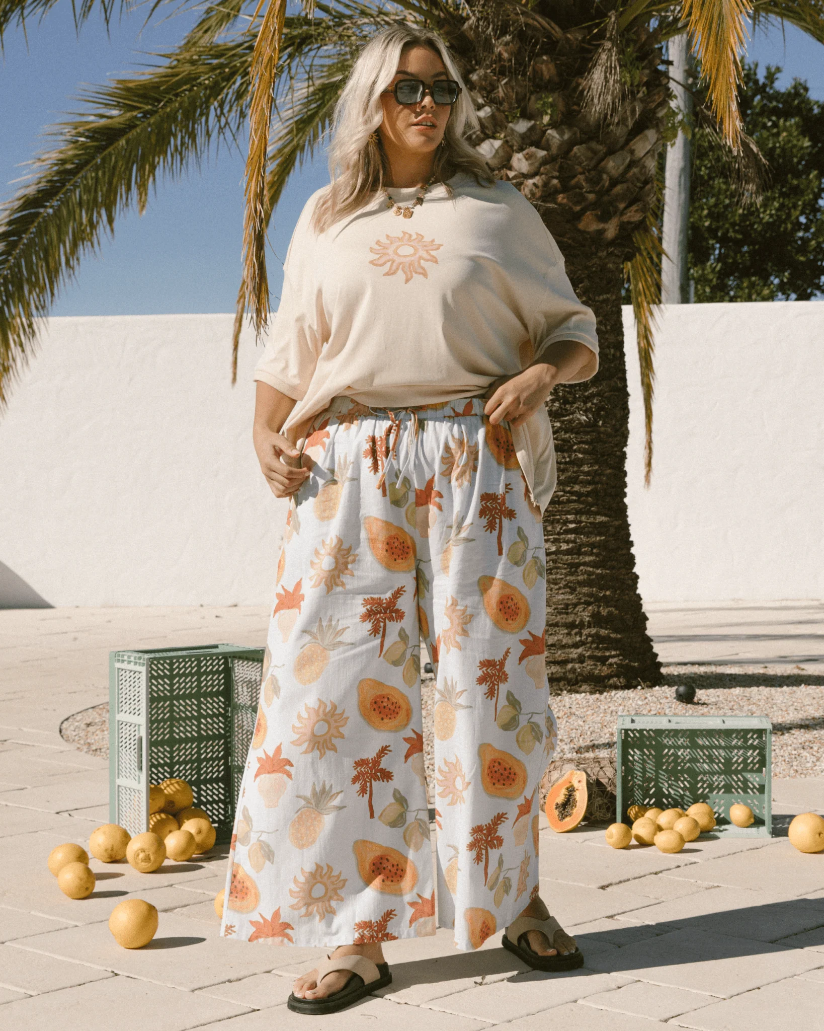 FINAL SALE | Posey Pants | Blue Calypso - Image 3