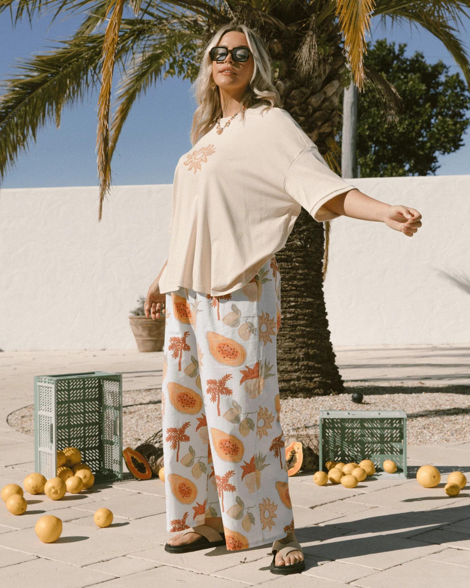 FINAL SALE | Posey Pants | Blue Calypso - Image 6