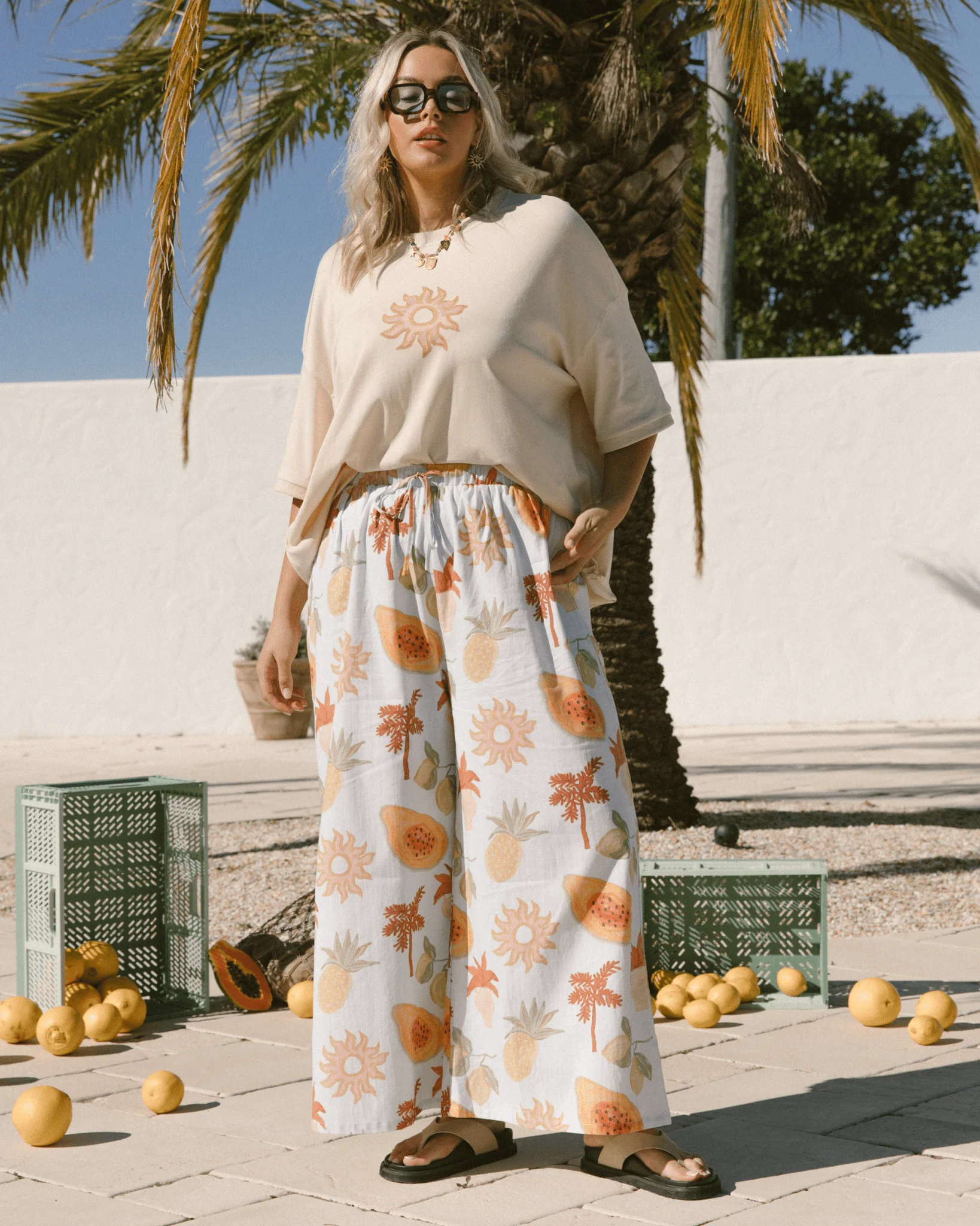 FINAL SALE | Posey Pants | Blue Calypso - Image 7