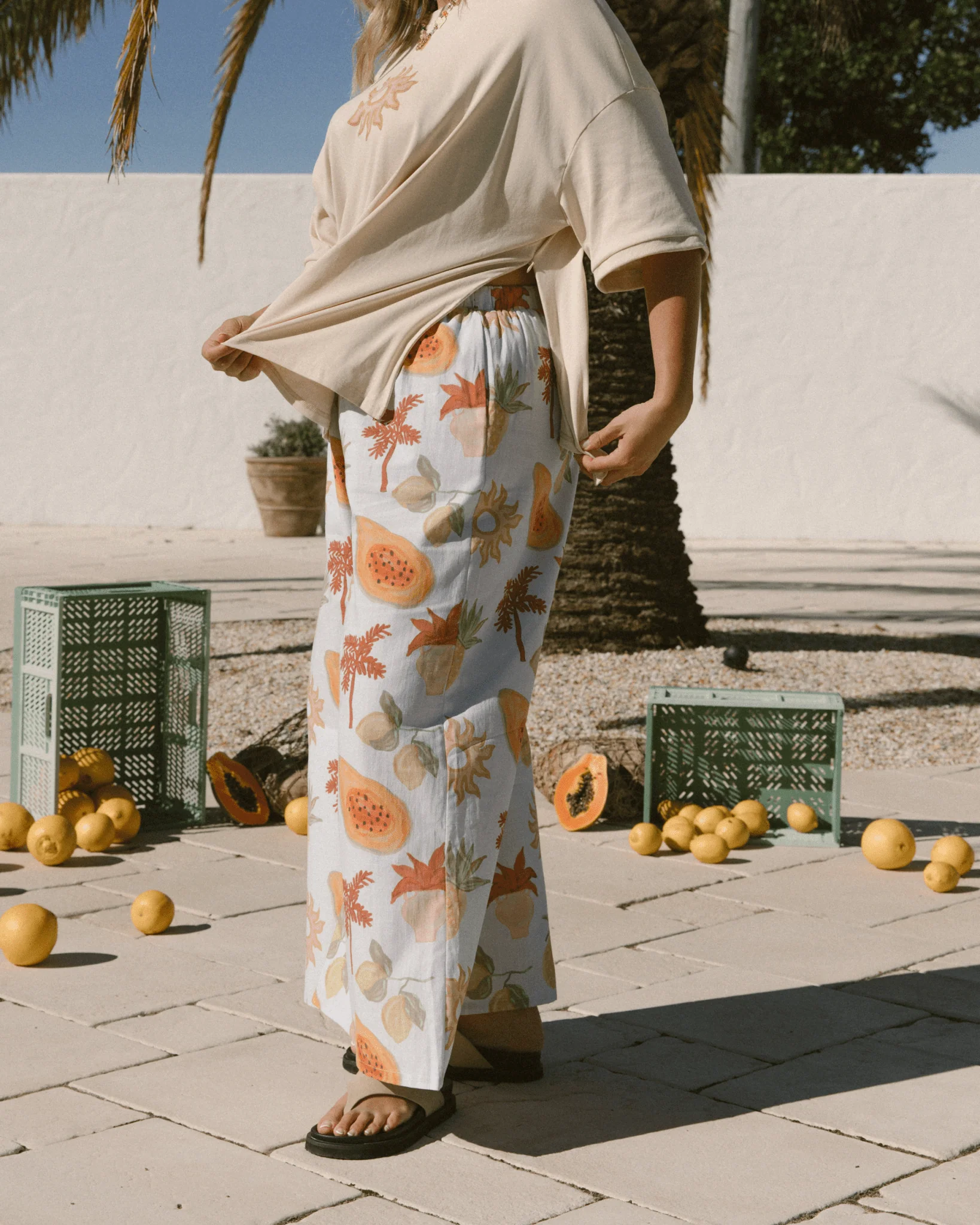 FINAL SALE | Posey Pants | Blue Calypso - Image 8