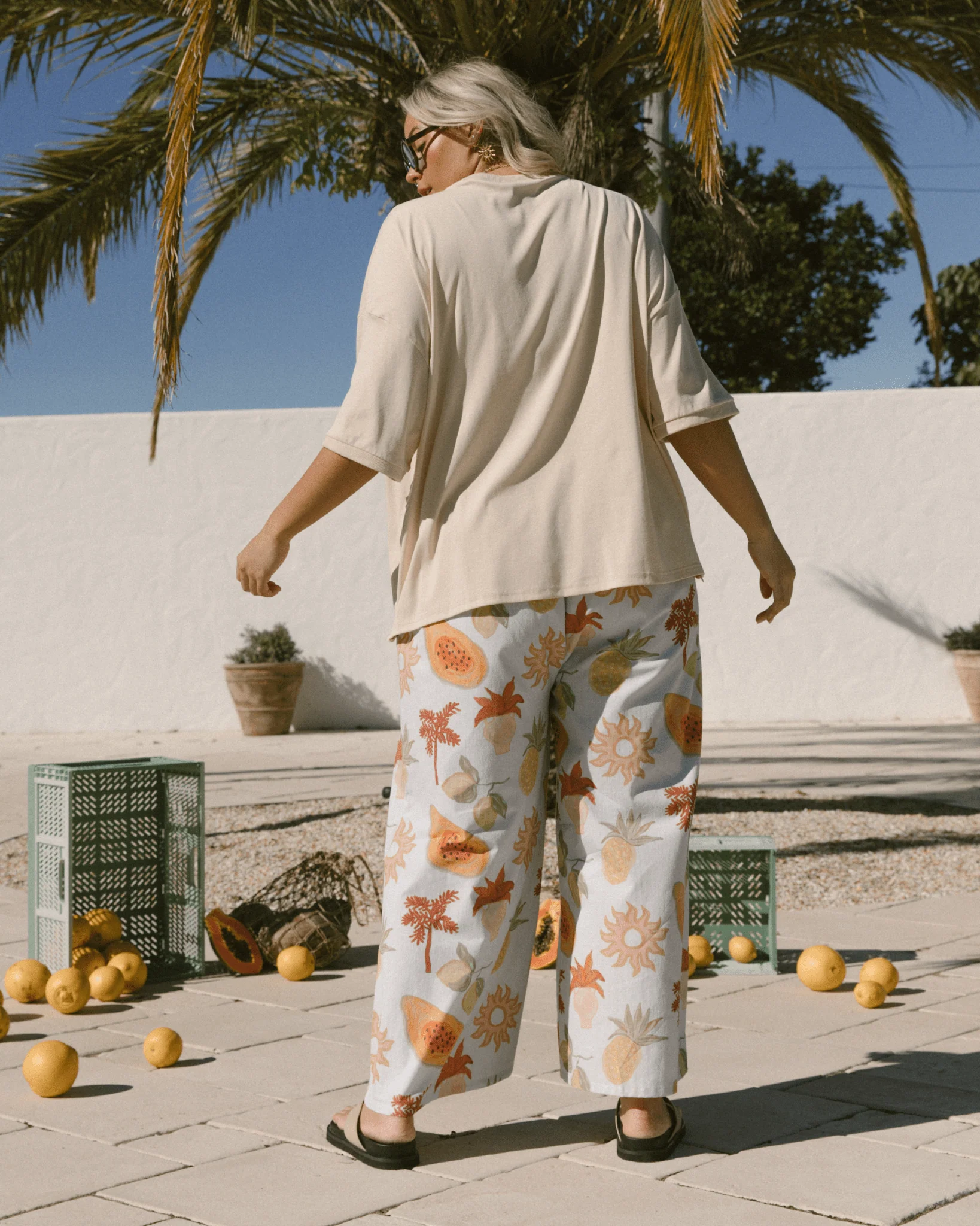 FINAL SALE | Posey Pants | Blue Calypso - Image 9