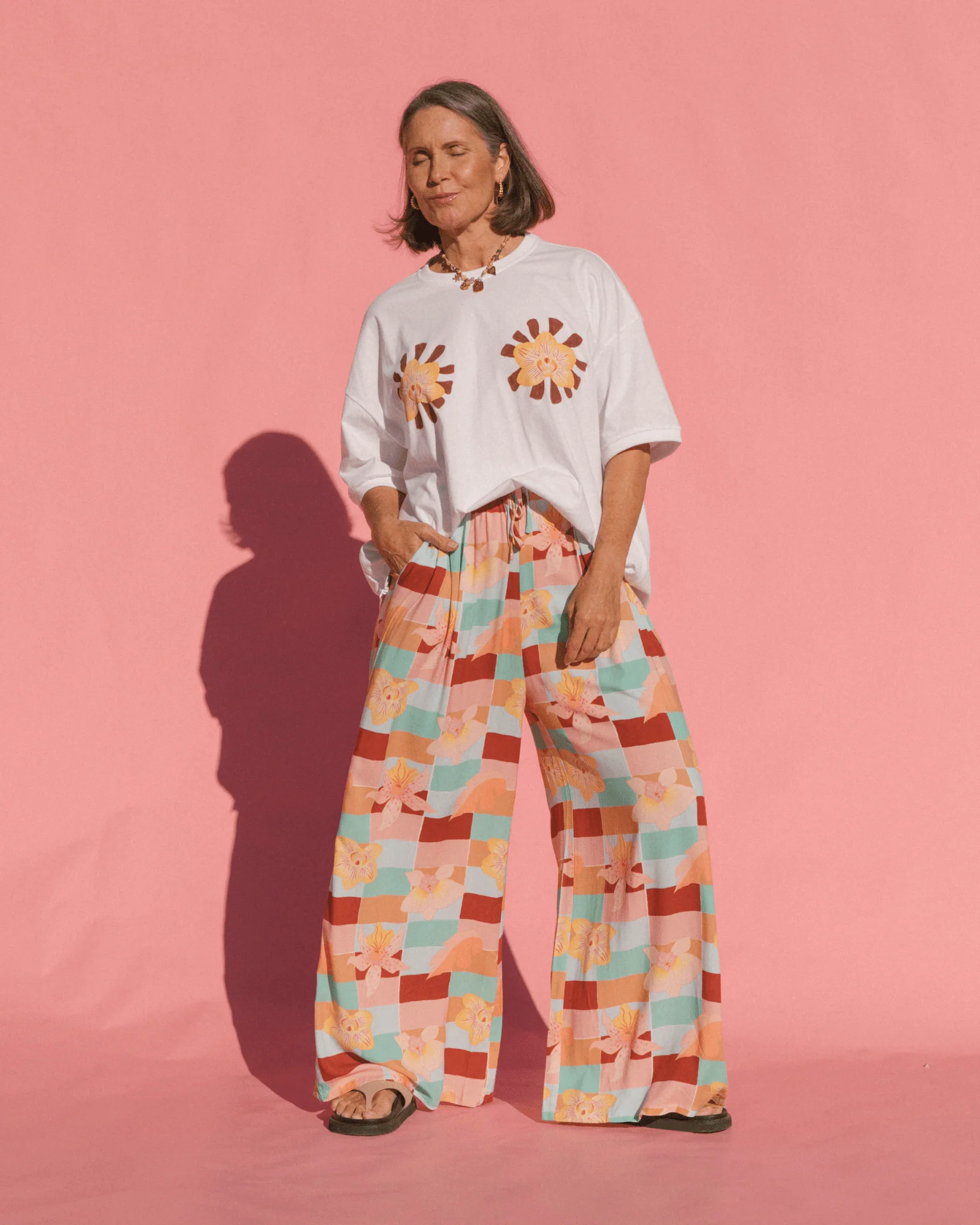 FINAL SALE | Posey Pants | Coastal Orchid - Image 3