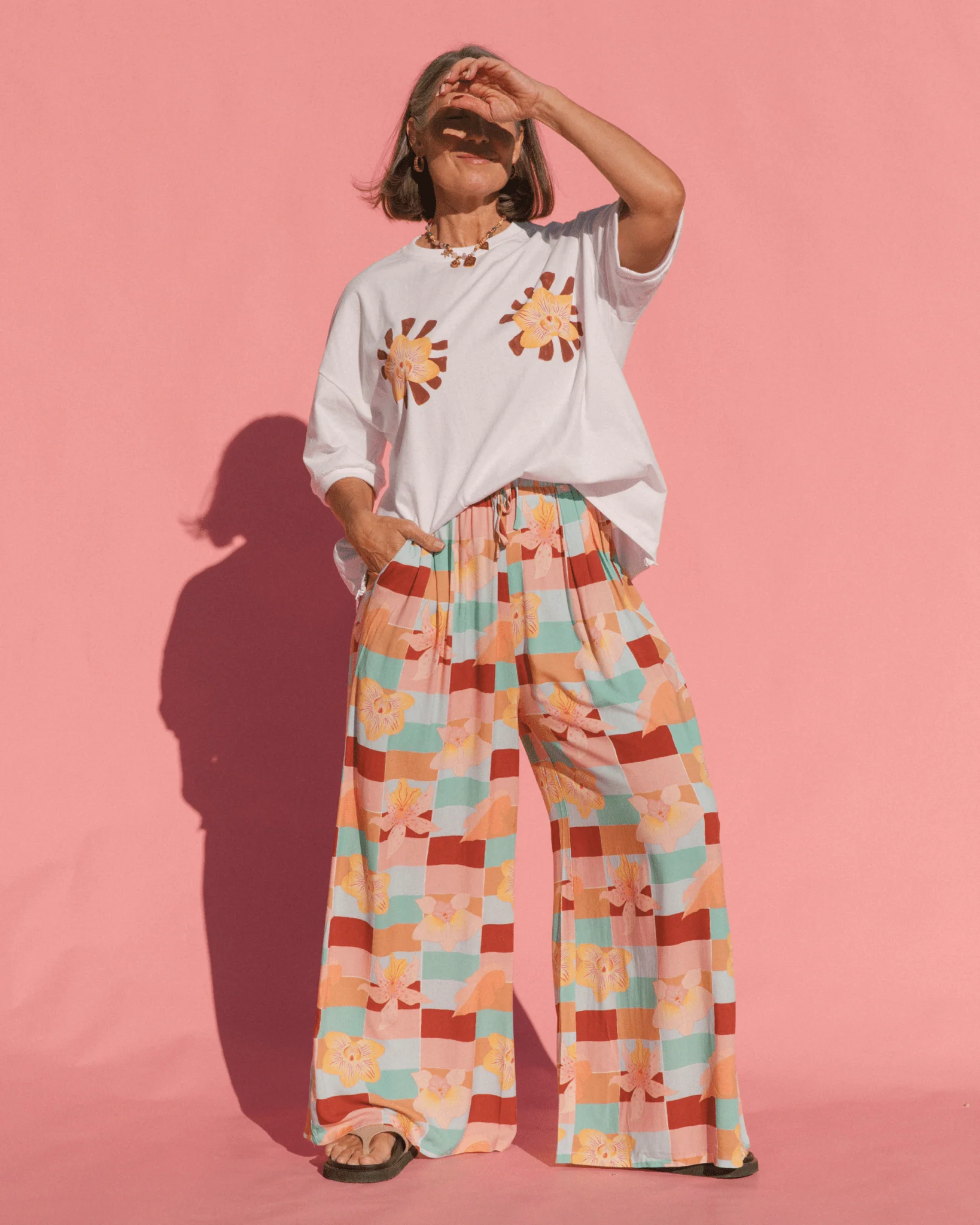 FINAL SALE | Posey Pants | Coastal Orchid - Image 9