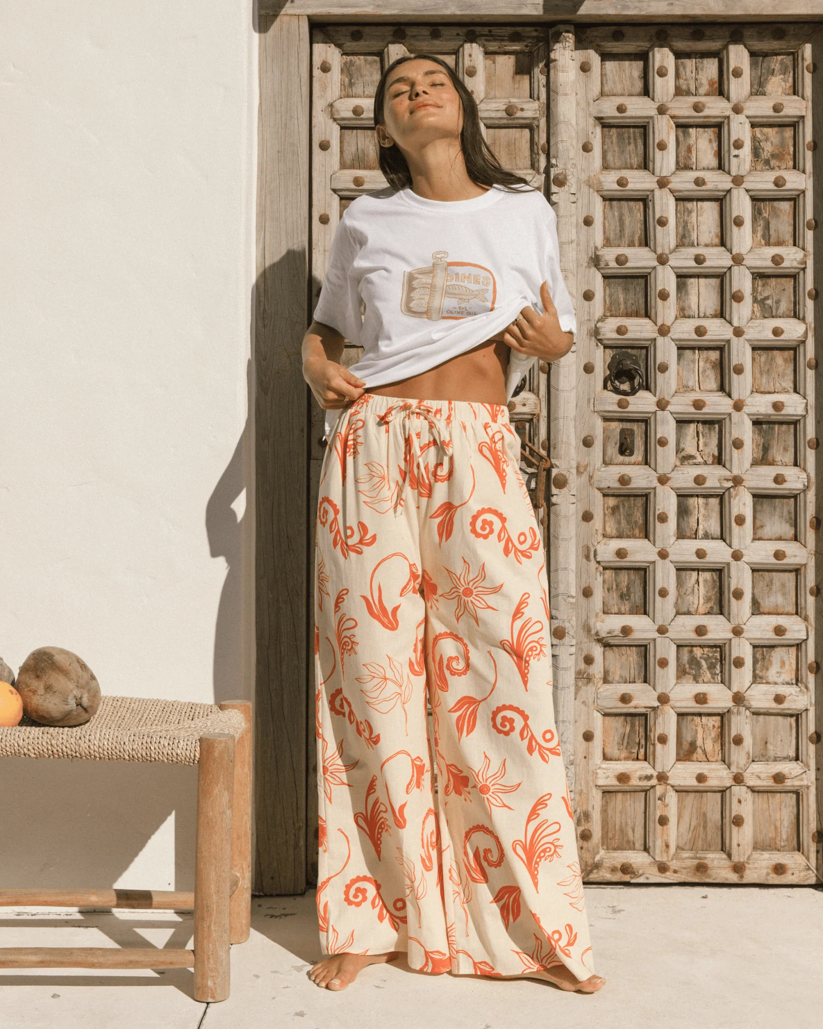 FINAL SALE | Posey Pants | Crimson Petals - Image 2