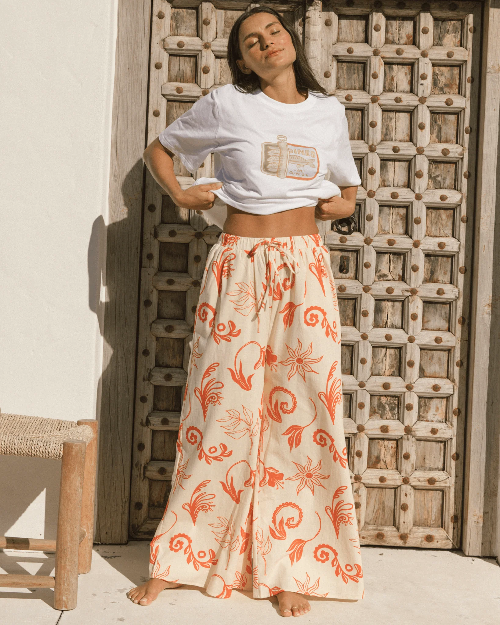FINAL SALE | Posey Pants | Crimson Petals - Image 3