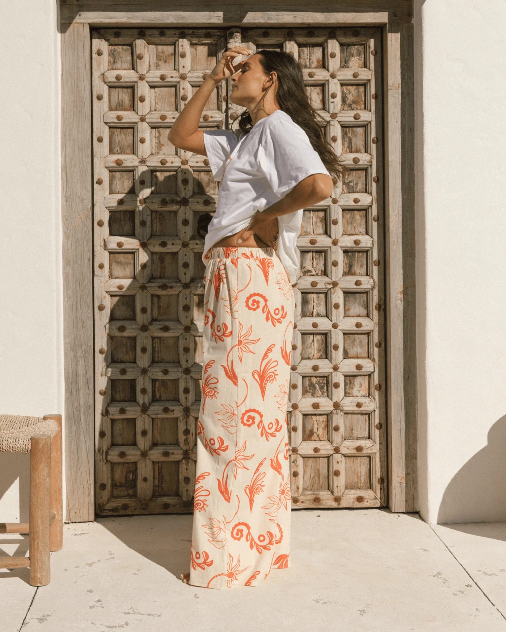 FINAL SALE | Posey Pants | Crimson Petals - Image 4