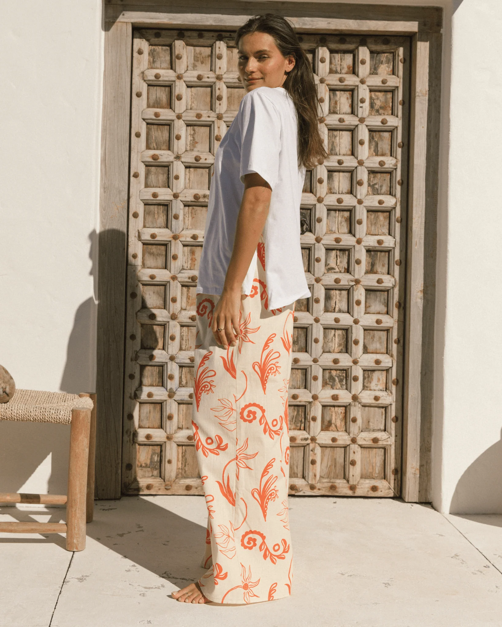 FINAL SALE | Posey Pants | Crimson Petals - Image 5