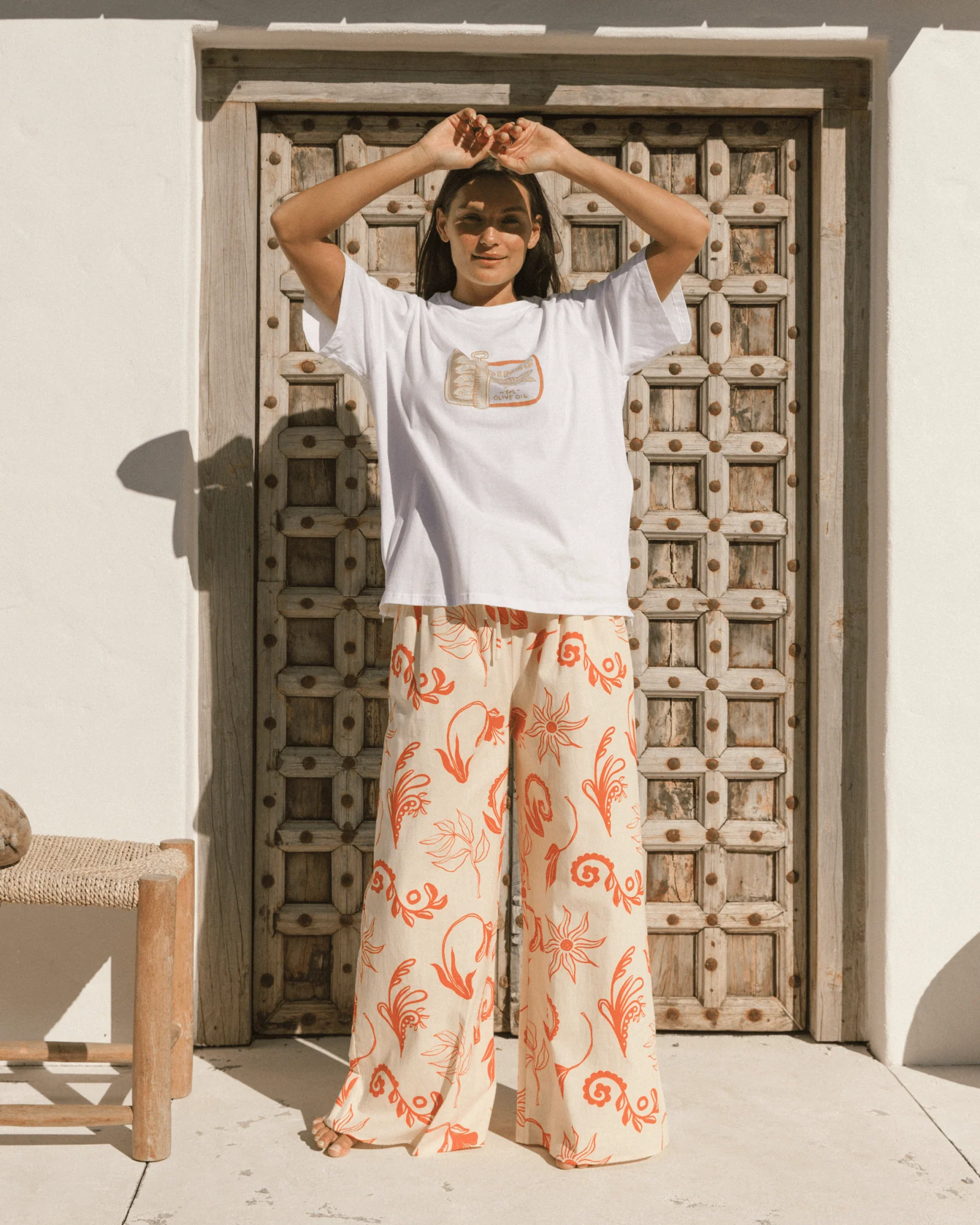 FINAL SALE | Posey Pants | Crimson Petals - Image 7