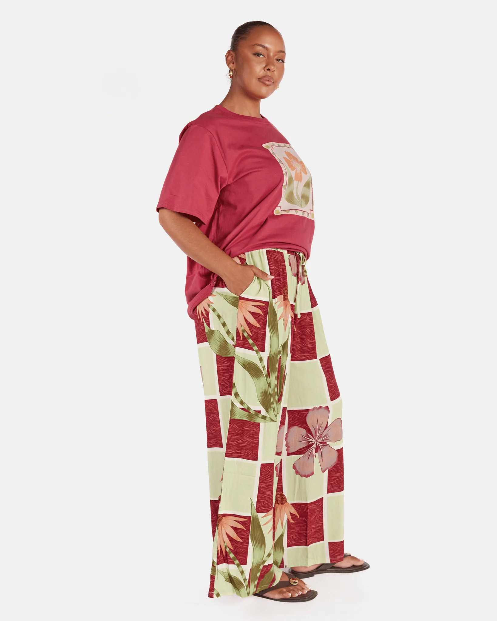 Posey Pants | Flora Tile - Image 7