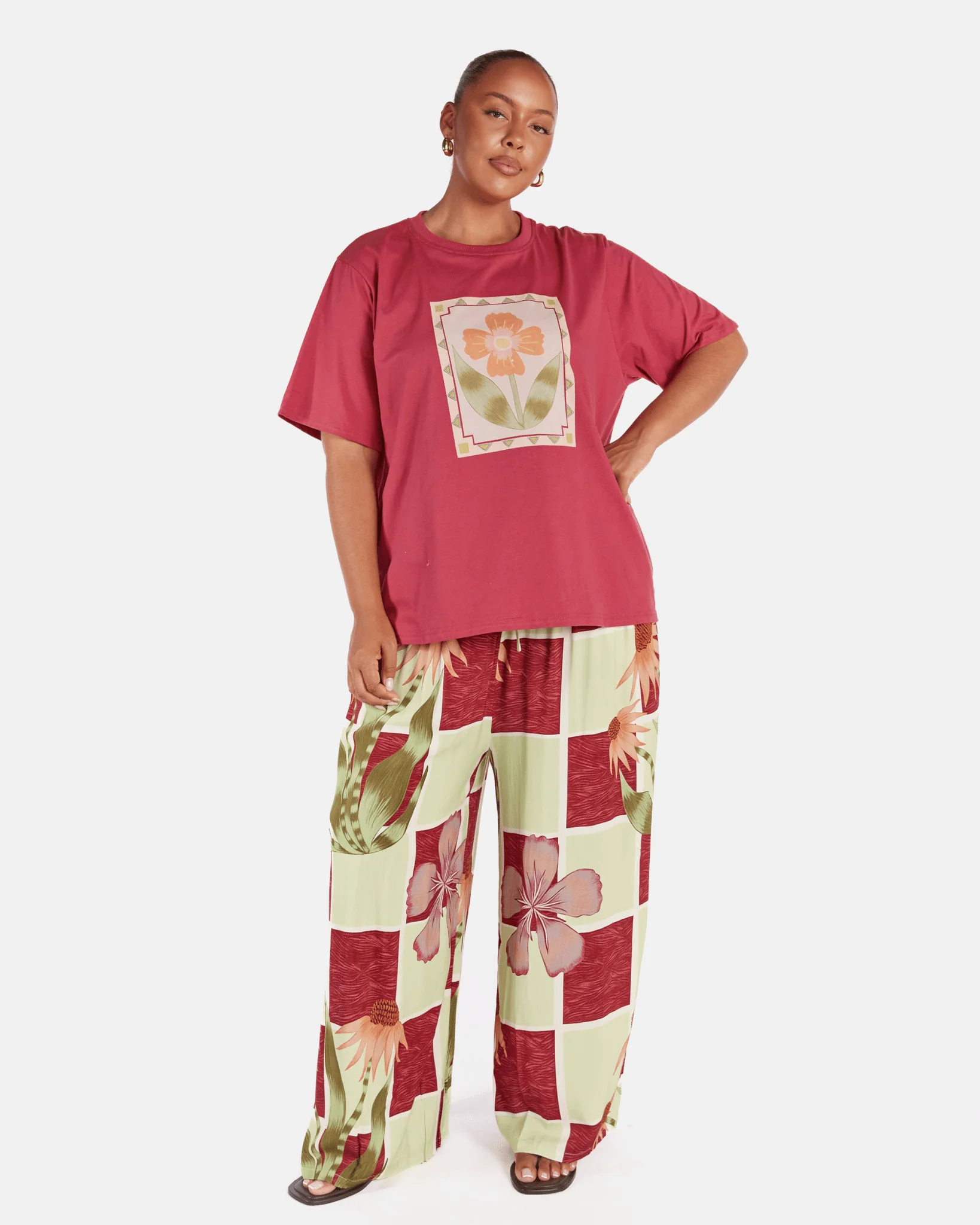 Posey Pants | Flora Tile - Image 8