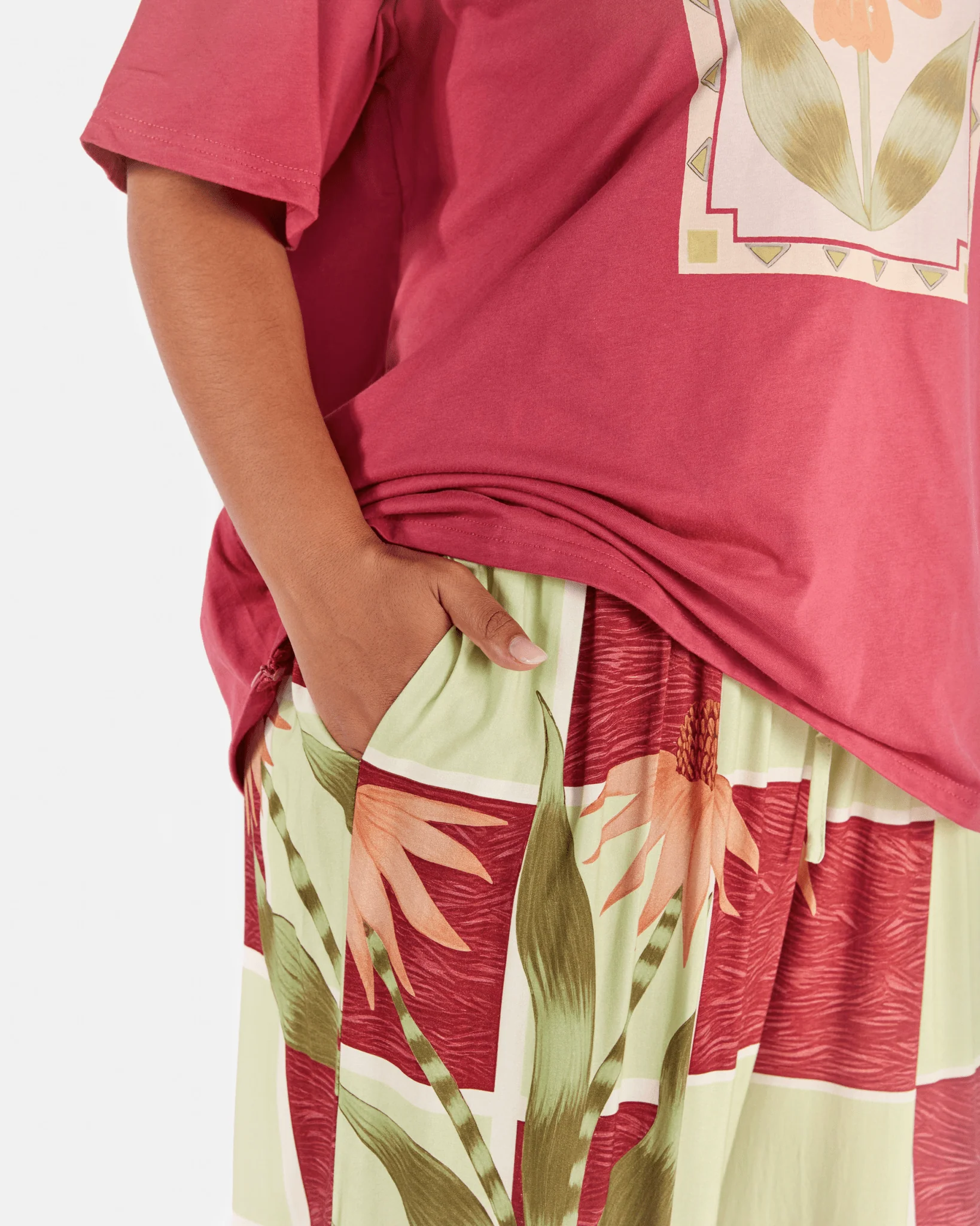 Posey Pants | Flora Tile - Image 9
