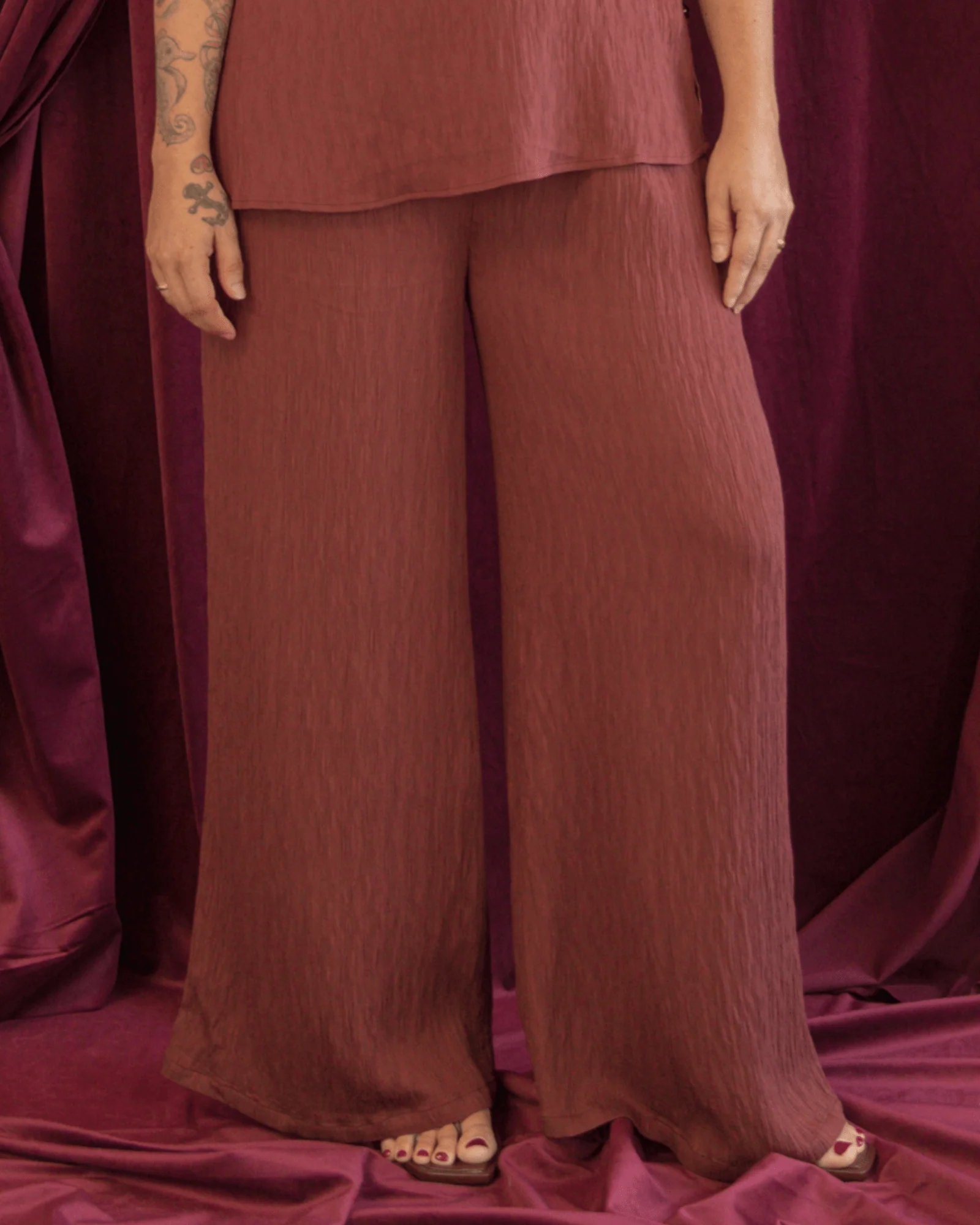 FINAL SALE | Posey Pants | Mahogany - Image 4