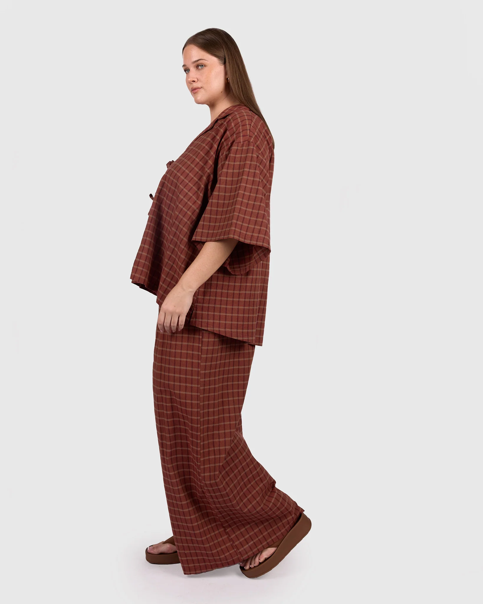 Posey Pants | Maple Gingham - Image 4