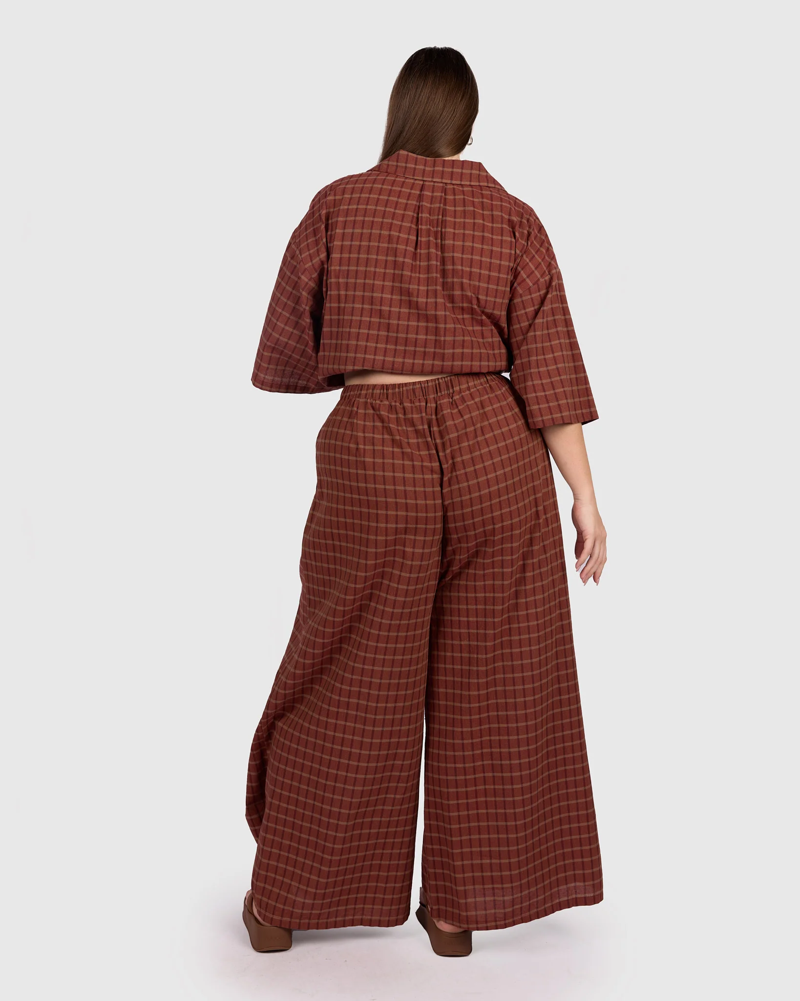 Posey Pants | Maple Gingham - Image 7