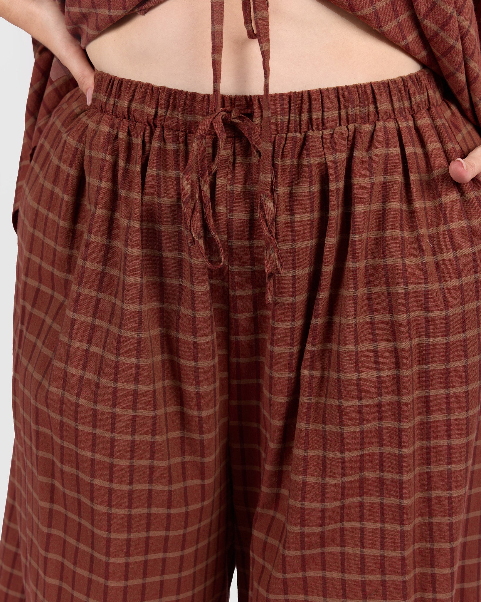 Posey Pants | Maple Gingham - Image 8