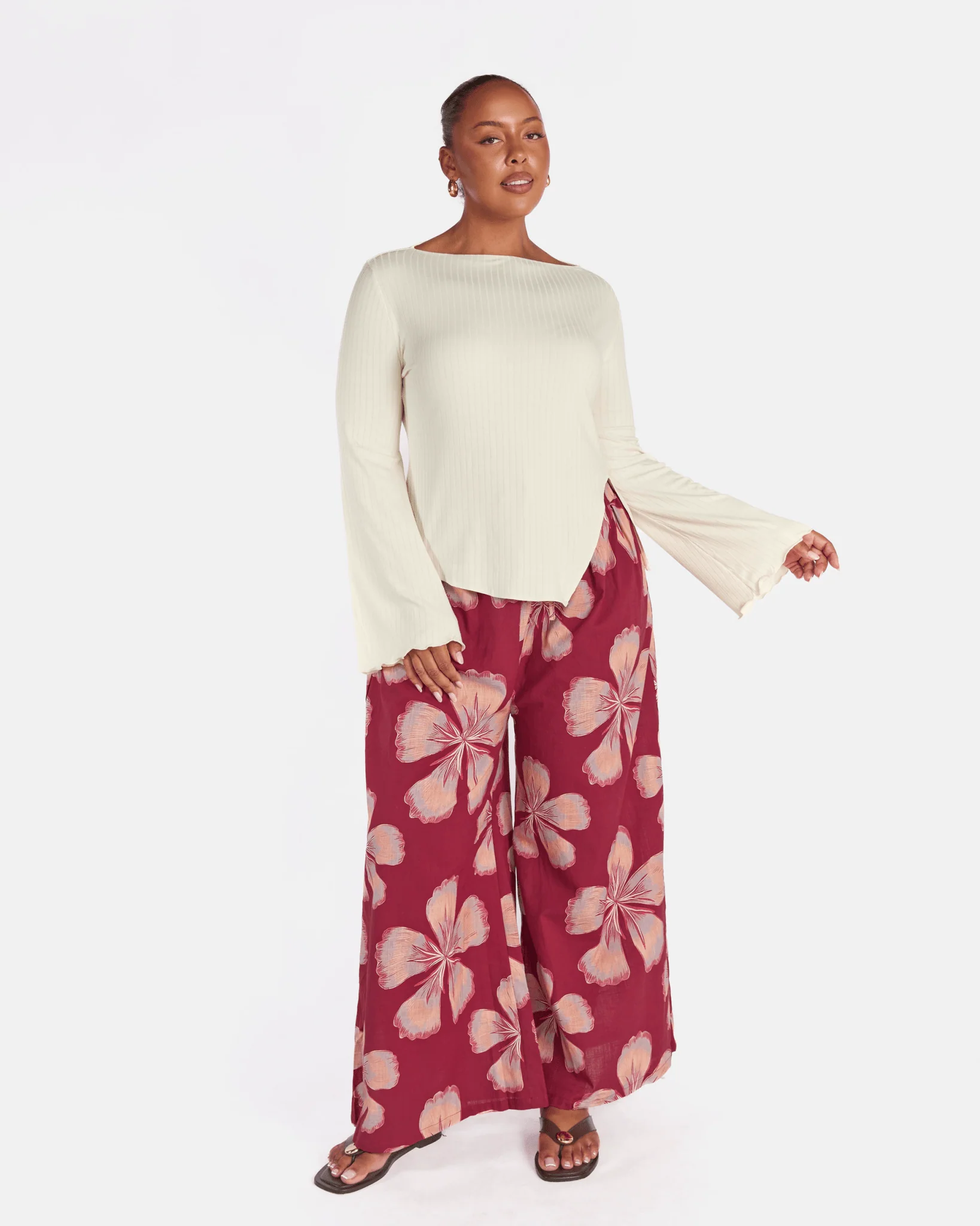 Posey Pants | Midnight Bloom - Image 2