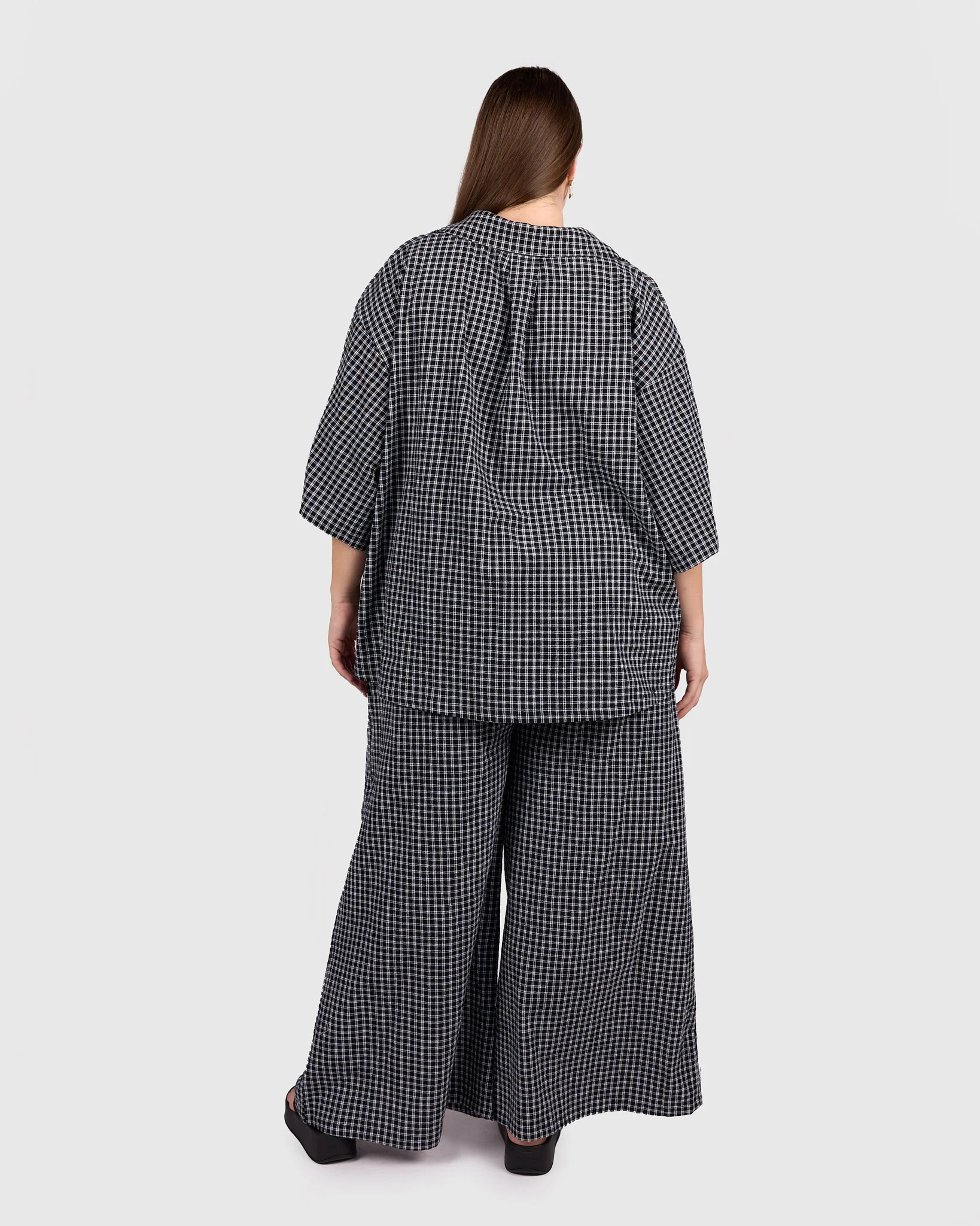 Posey Pants | Midnight Gingham - Image 6