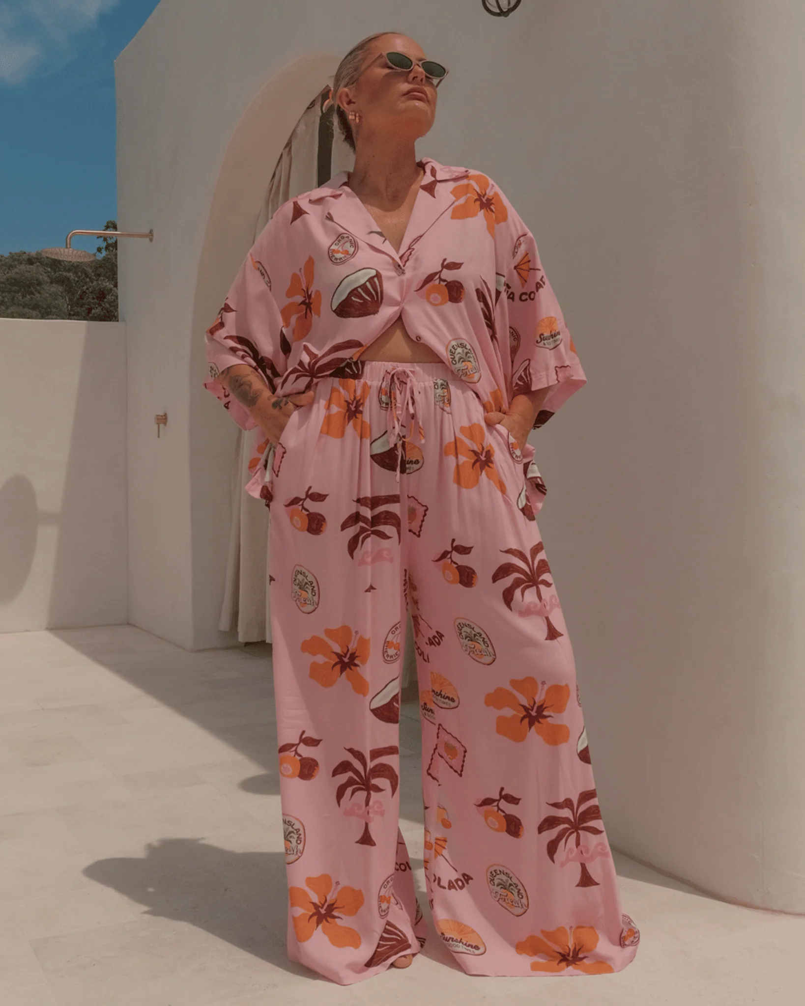 FINAL SALE | Posey Pants | Paradise Postcards - Image 3