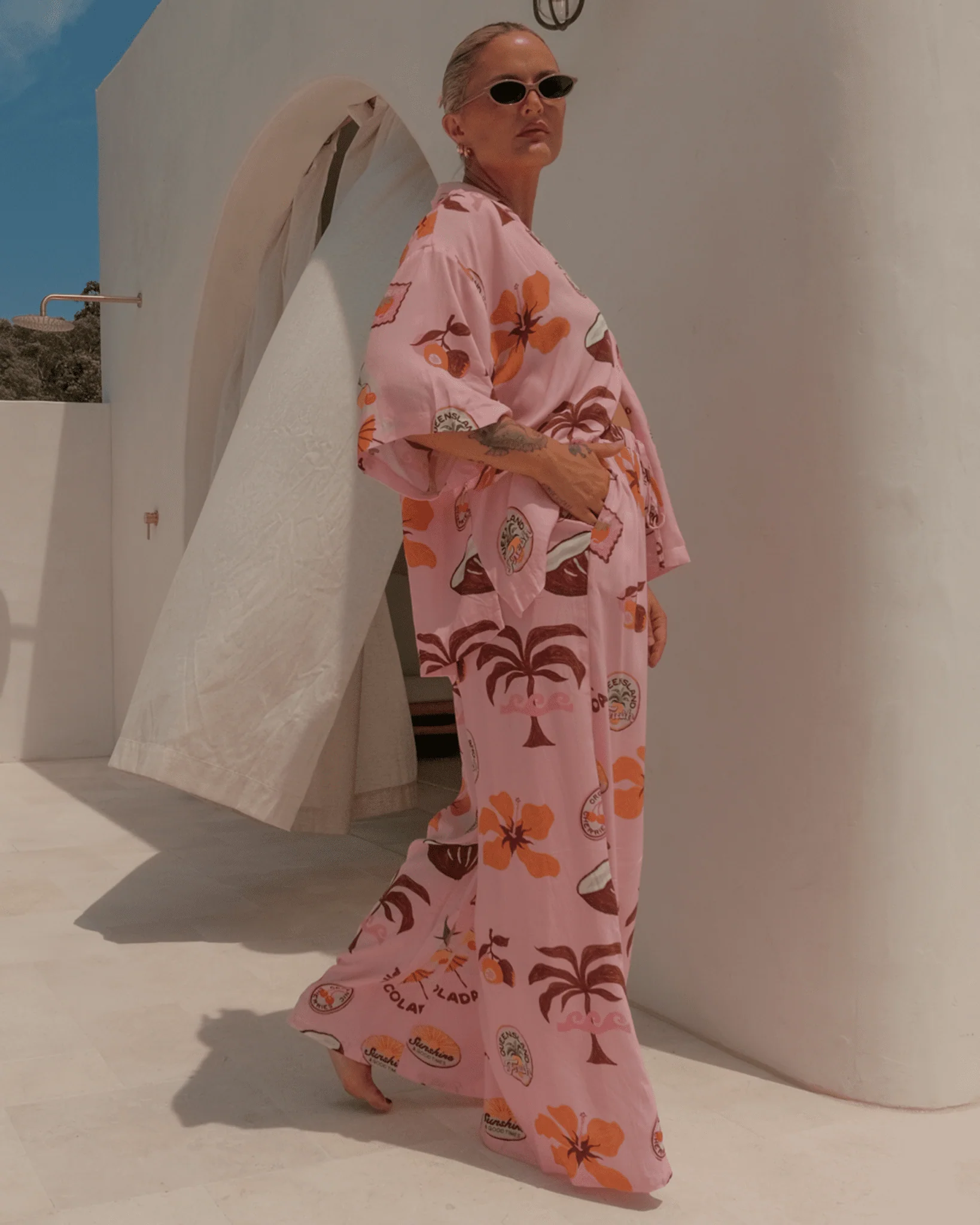 FINAL SALE | Posey Pants | Paradise Postcards - Image 5