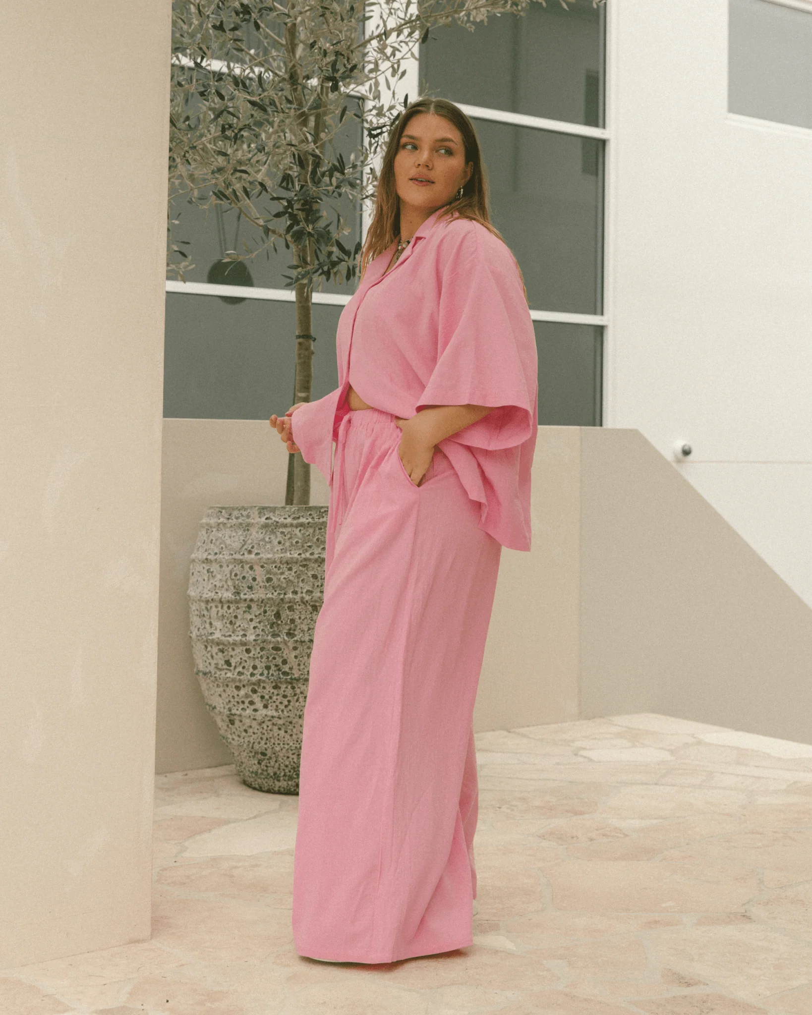 FINAL SALE | Posey Pants | Pink - Image 4