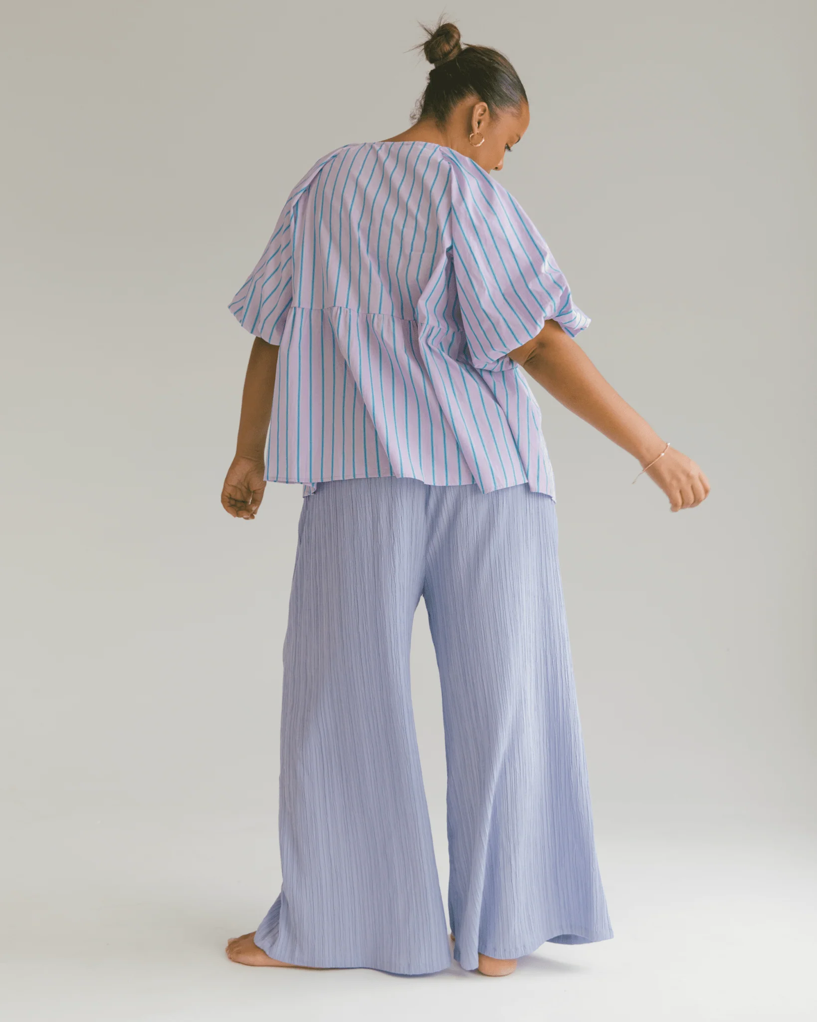 Posey Pants | Purple Crepe - Image 10
