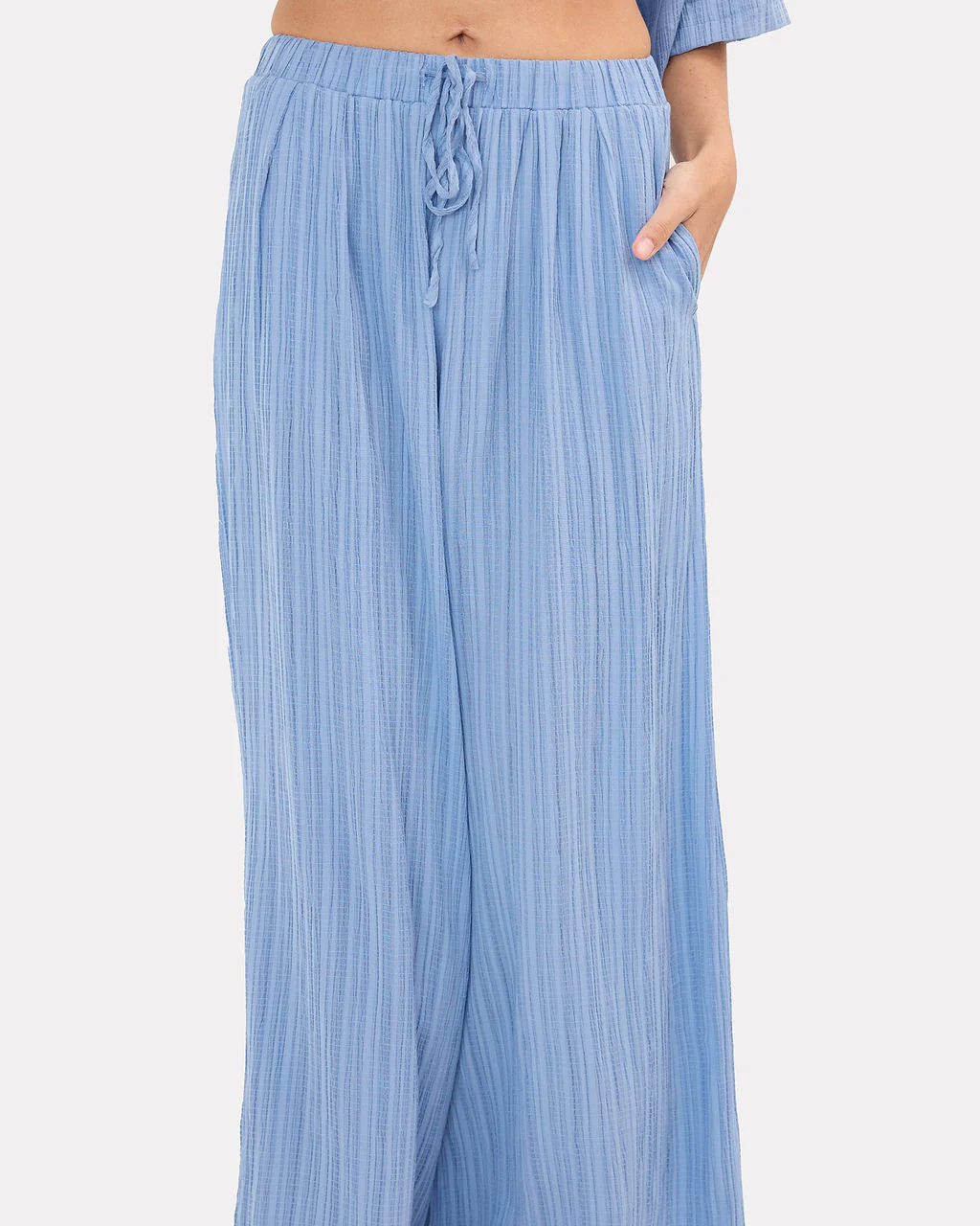 FINAL SALE | Posey Pants | Sky Crepe