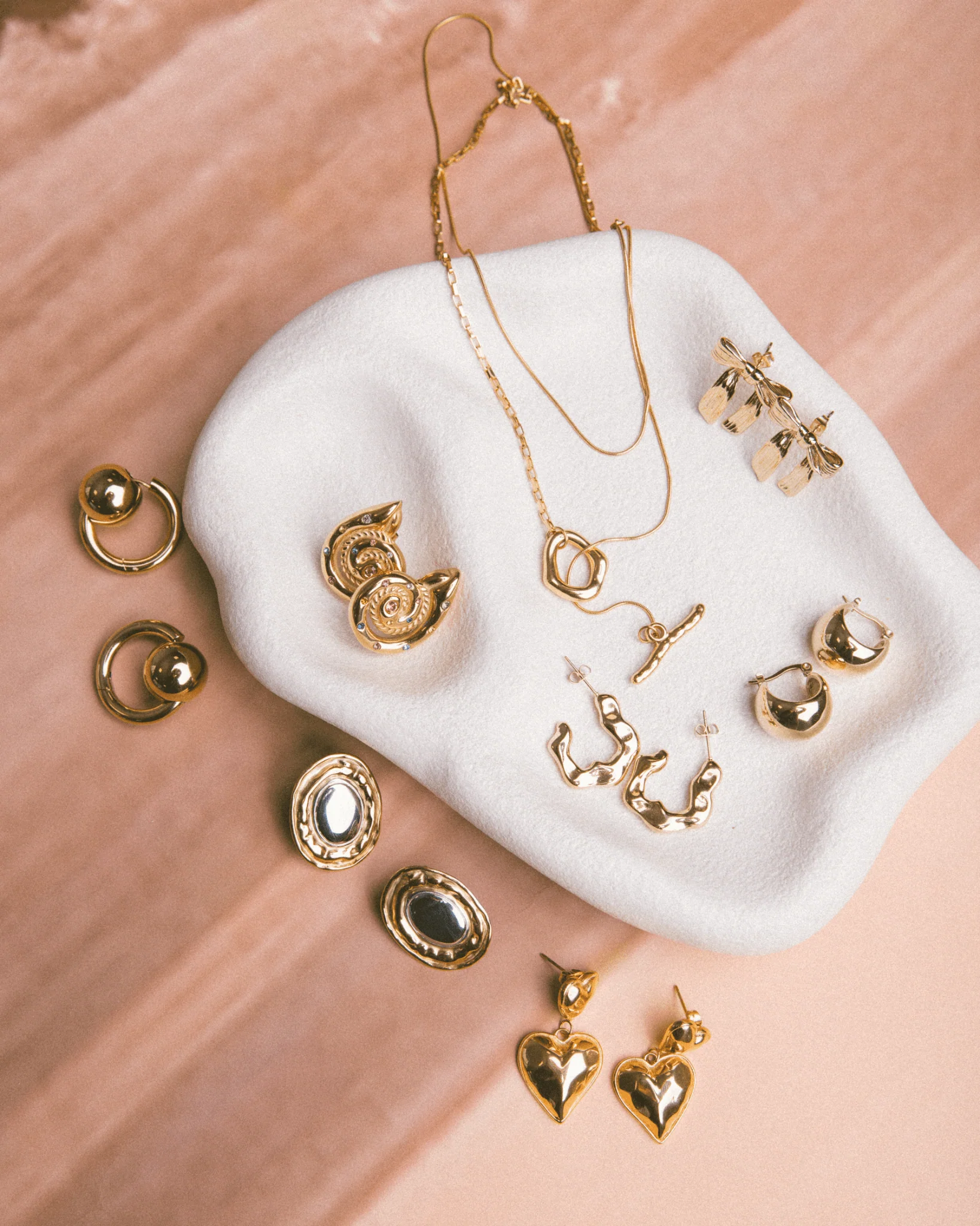 Rain Conch Earrings | Gold - Image 6