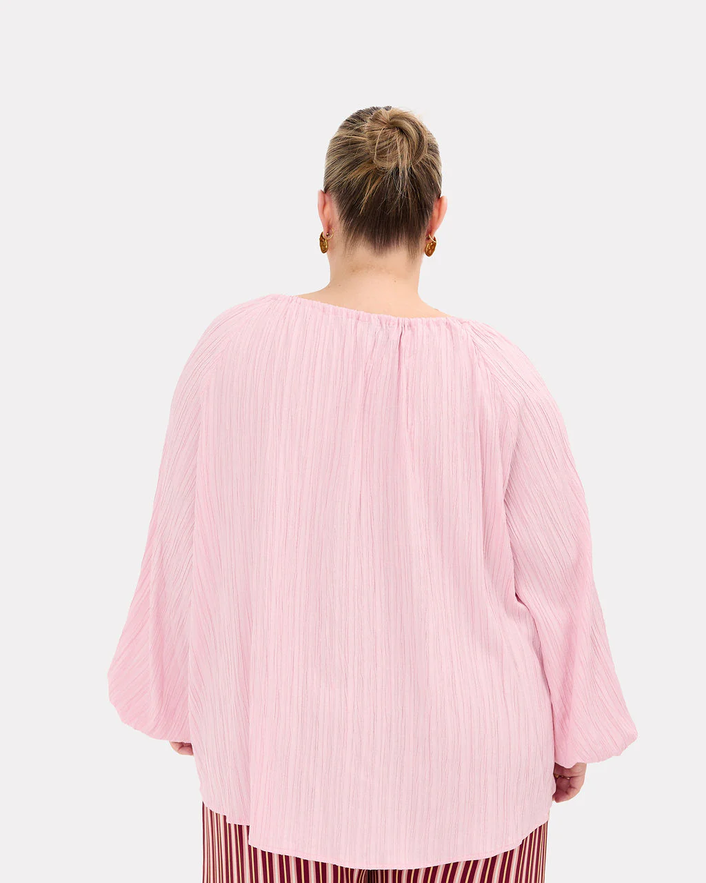 Renee Top | Pink Crepe - Image 6