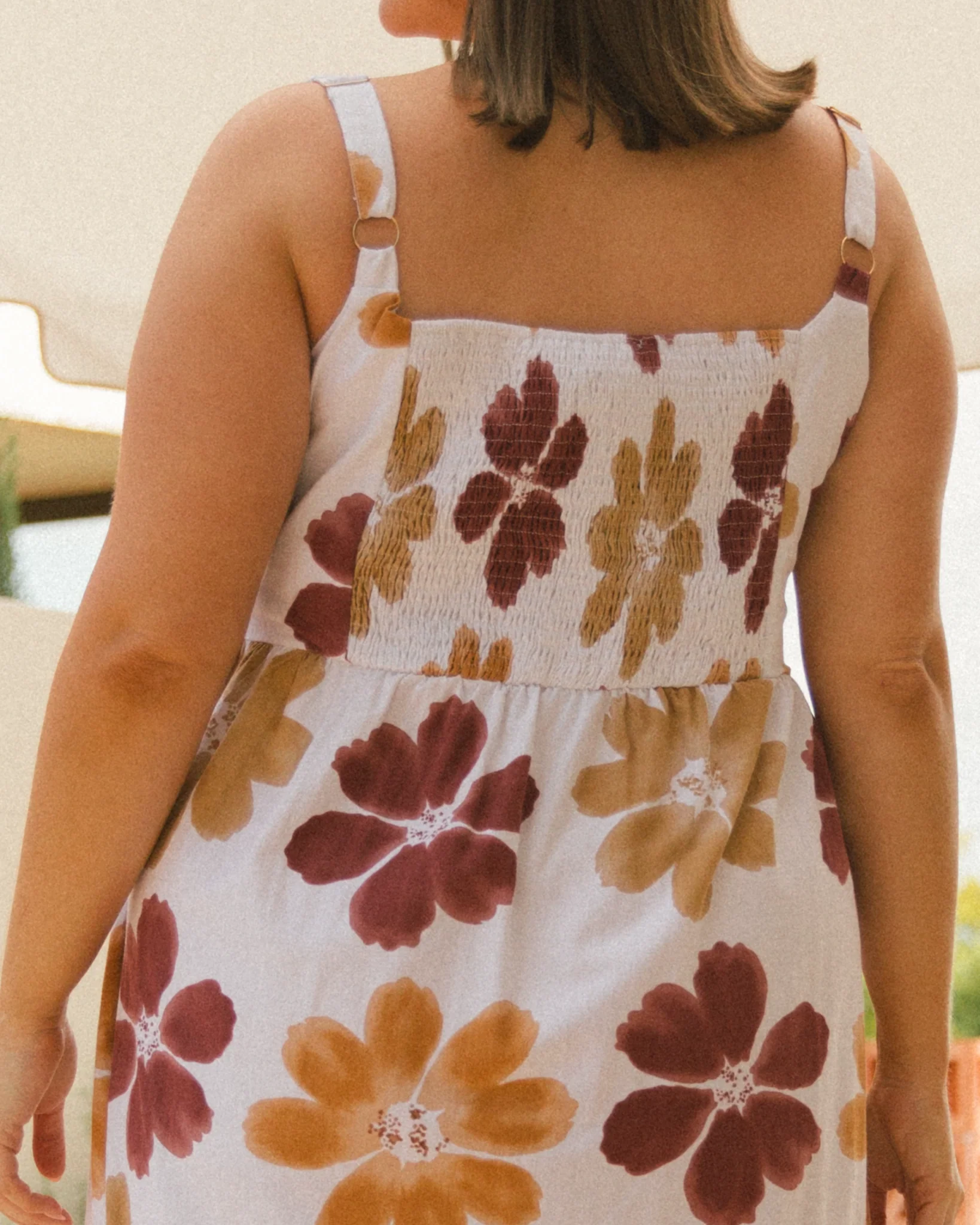 FINAL SALE | Riley Maxi Dress | Merlot Bloom - Image 6