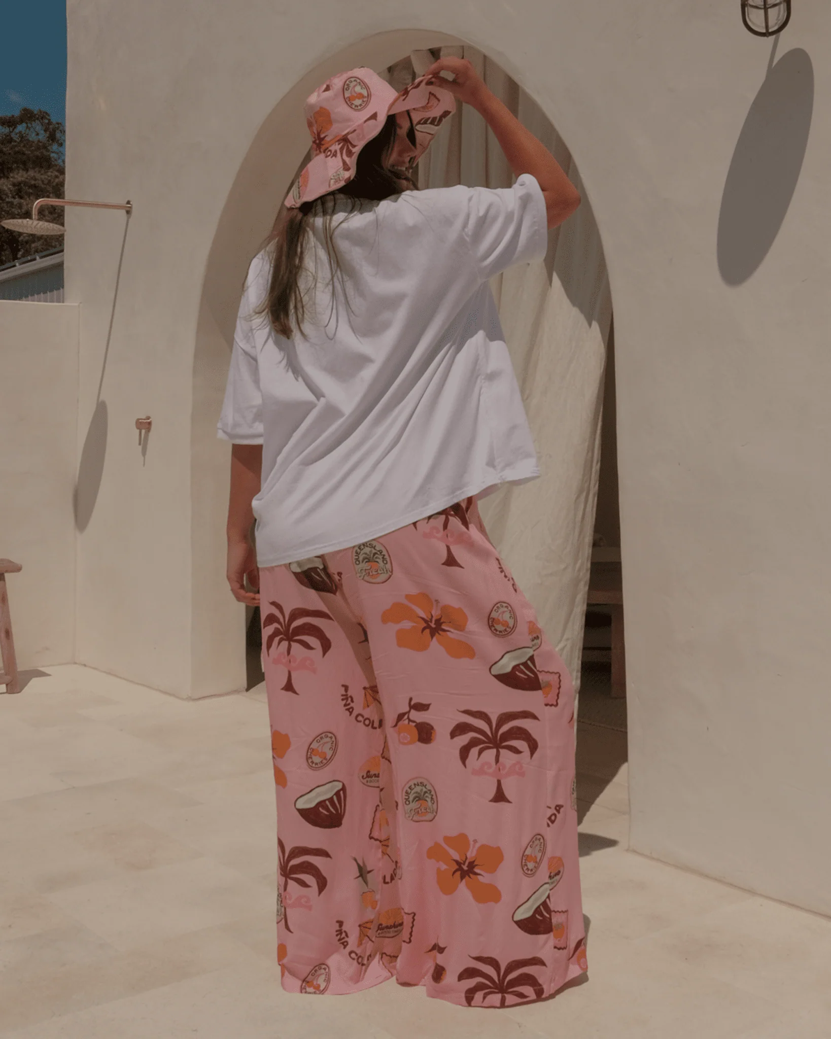 FINAL SALE | Slouchy Tee | Cherry Spritz - Image 4