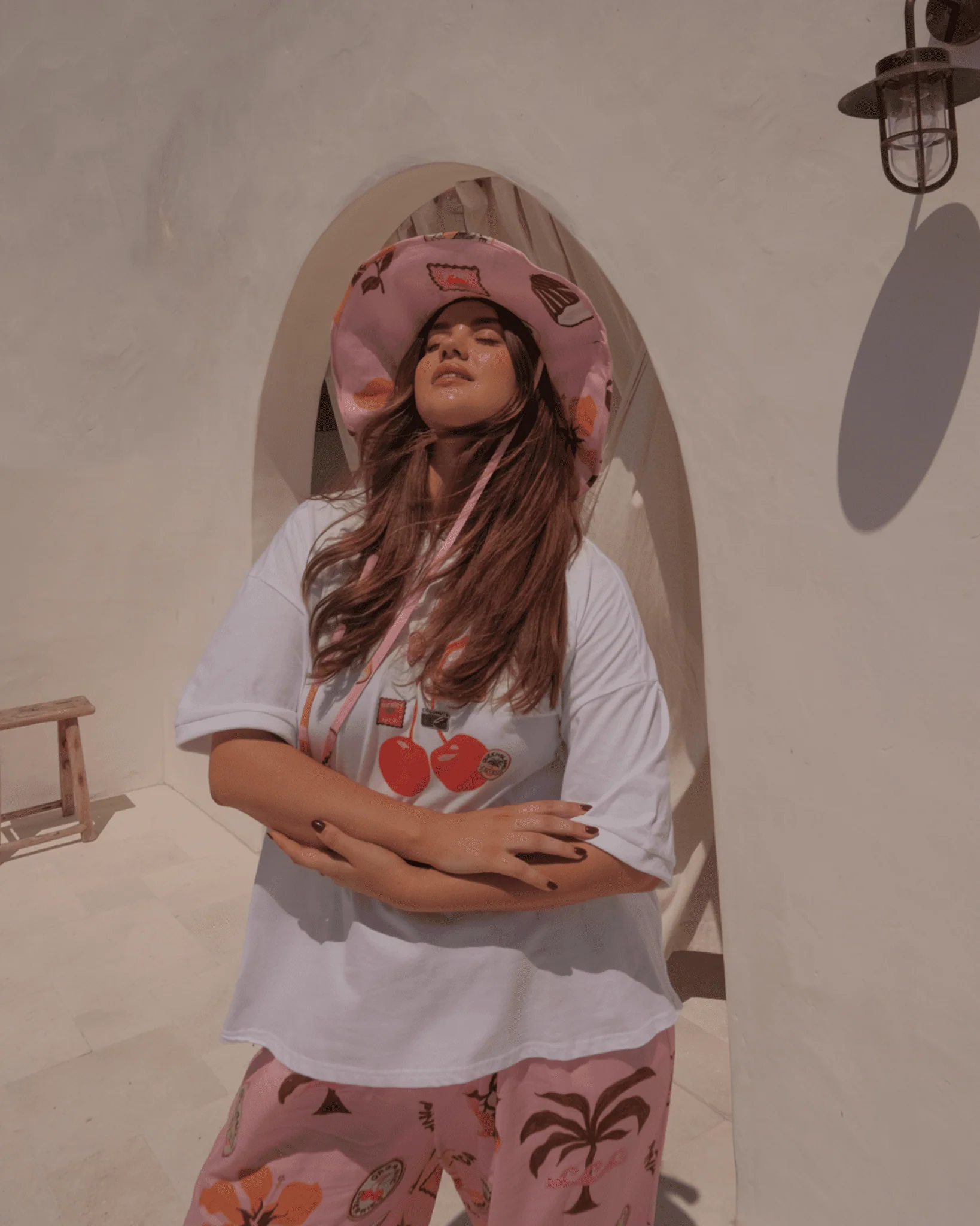 FINAL SALE | Slouchy Tee | Cherry Spritz - Image 6