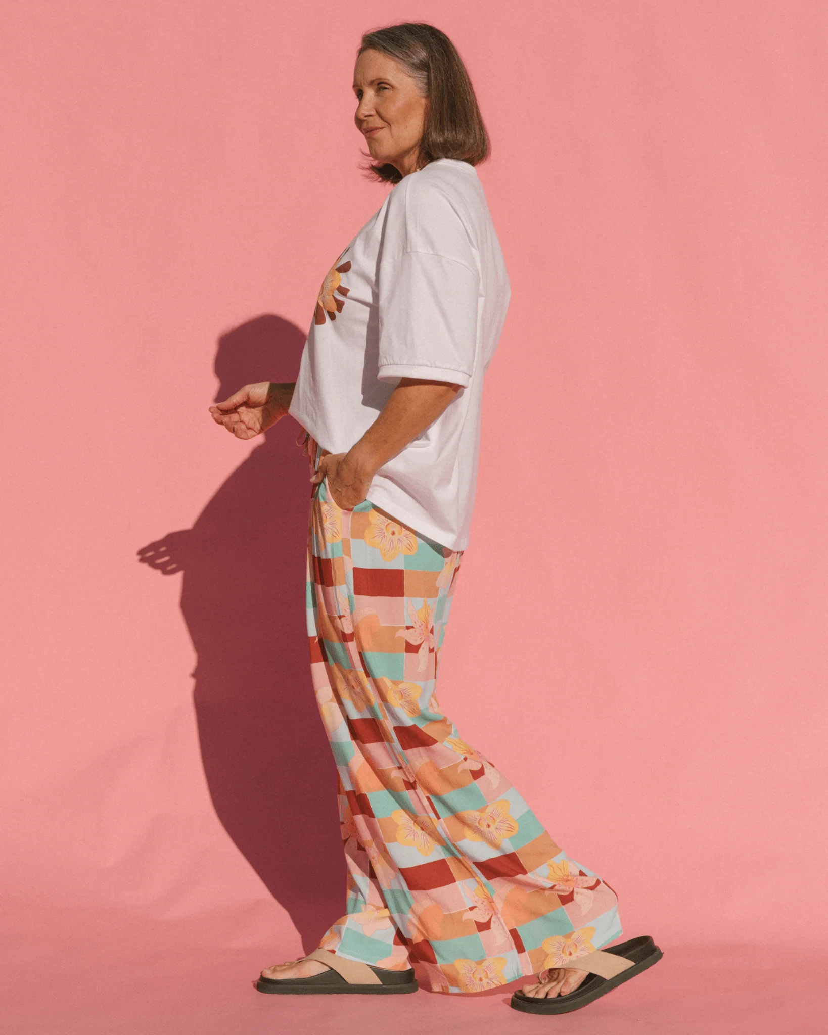 FINAL SALE | Slouchy Tee | Twin Blossom - Image 7