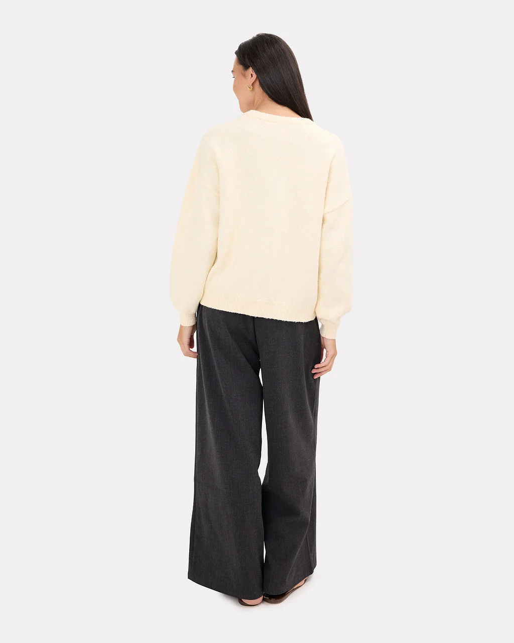 Sophie Knit Bomber | Butter - Image 6