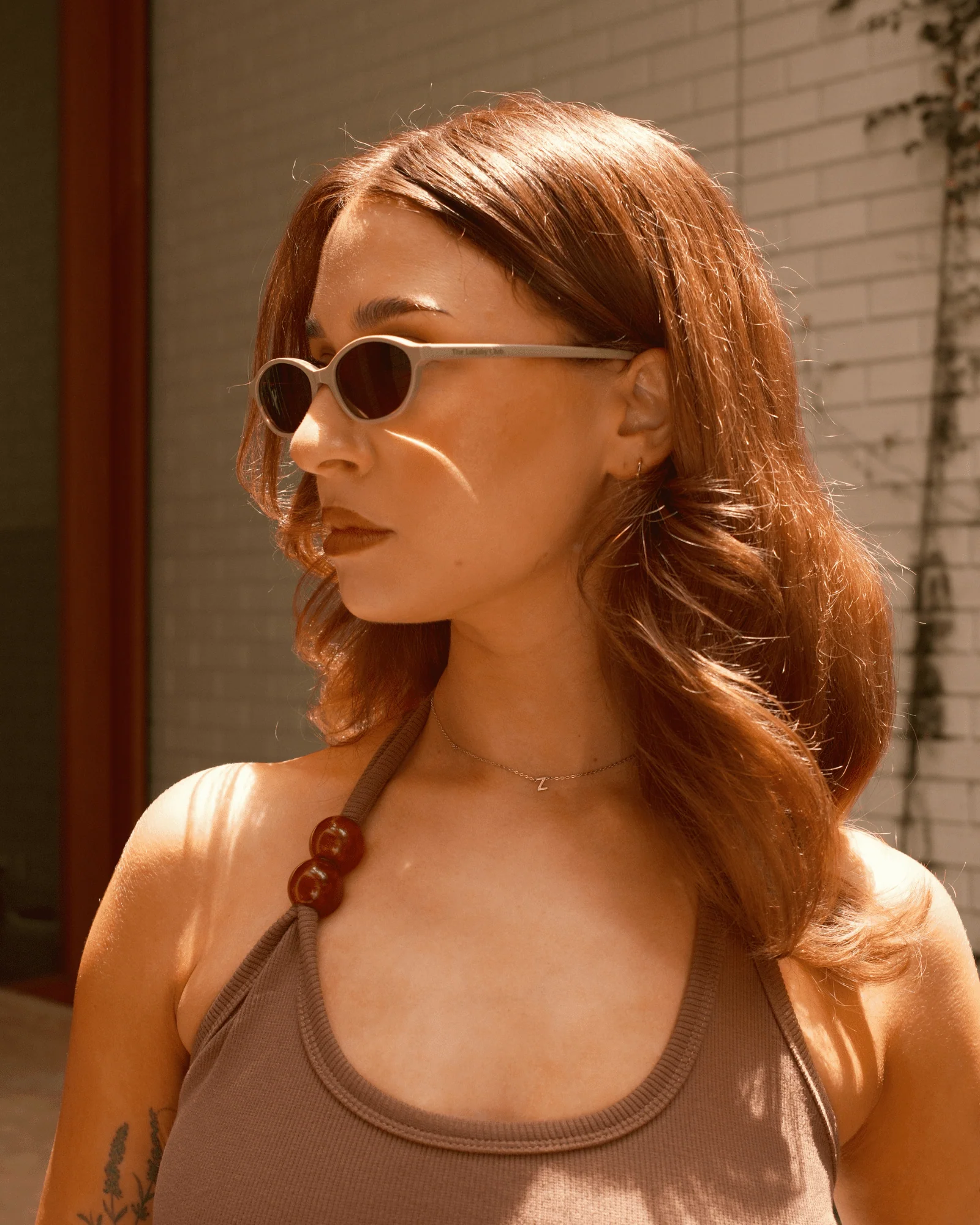 Vice Sunglasses | Tan - Image 3