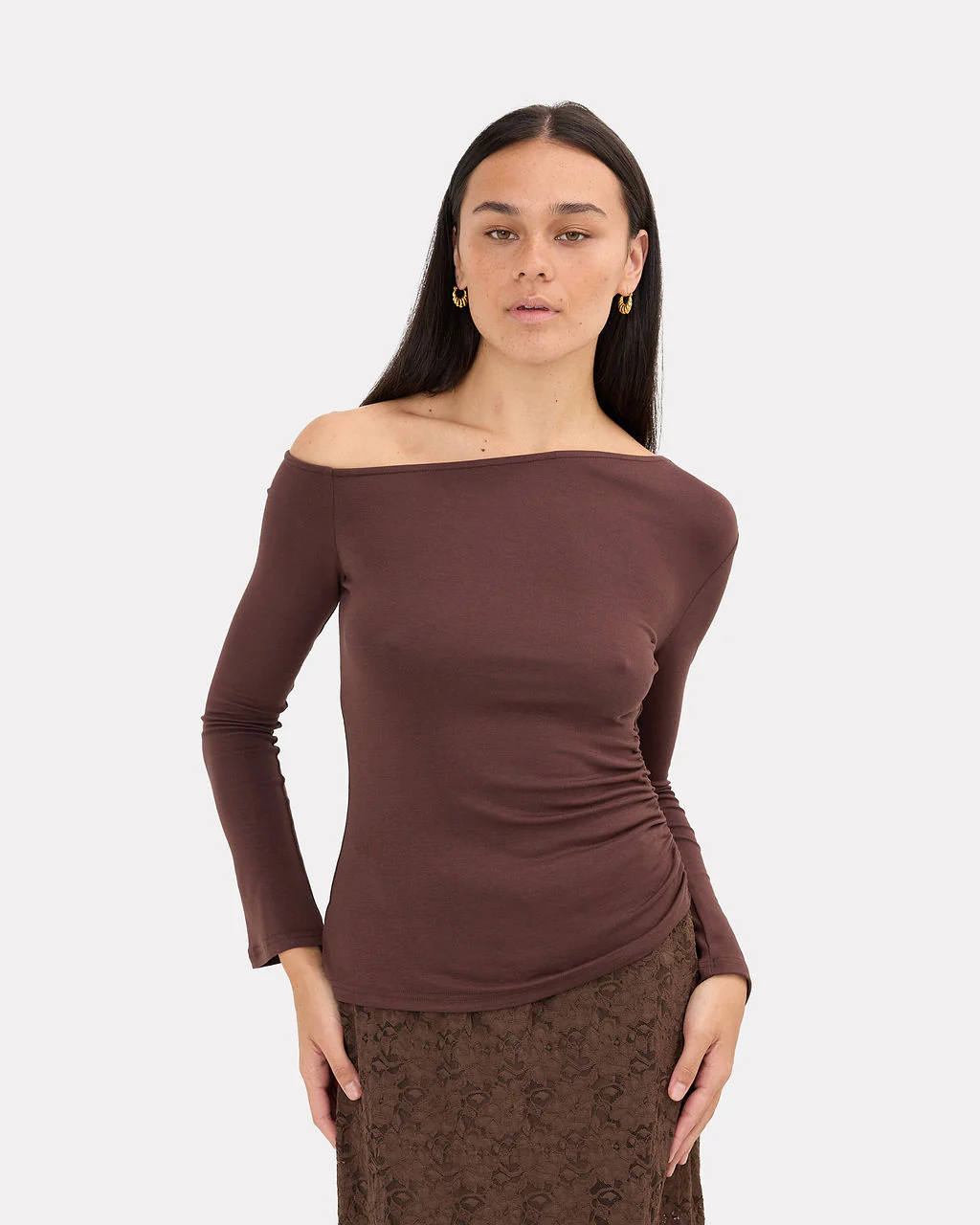 Wren Top | Chocolate - Image 2