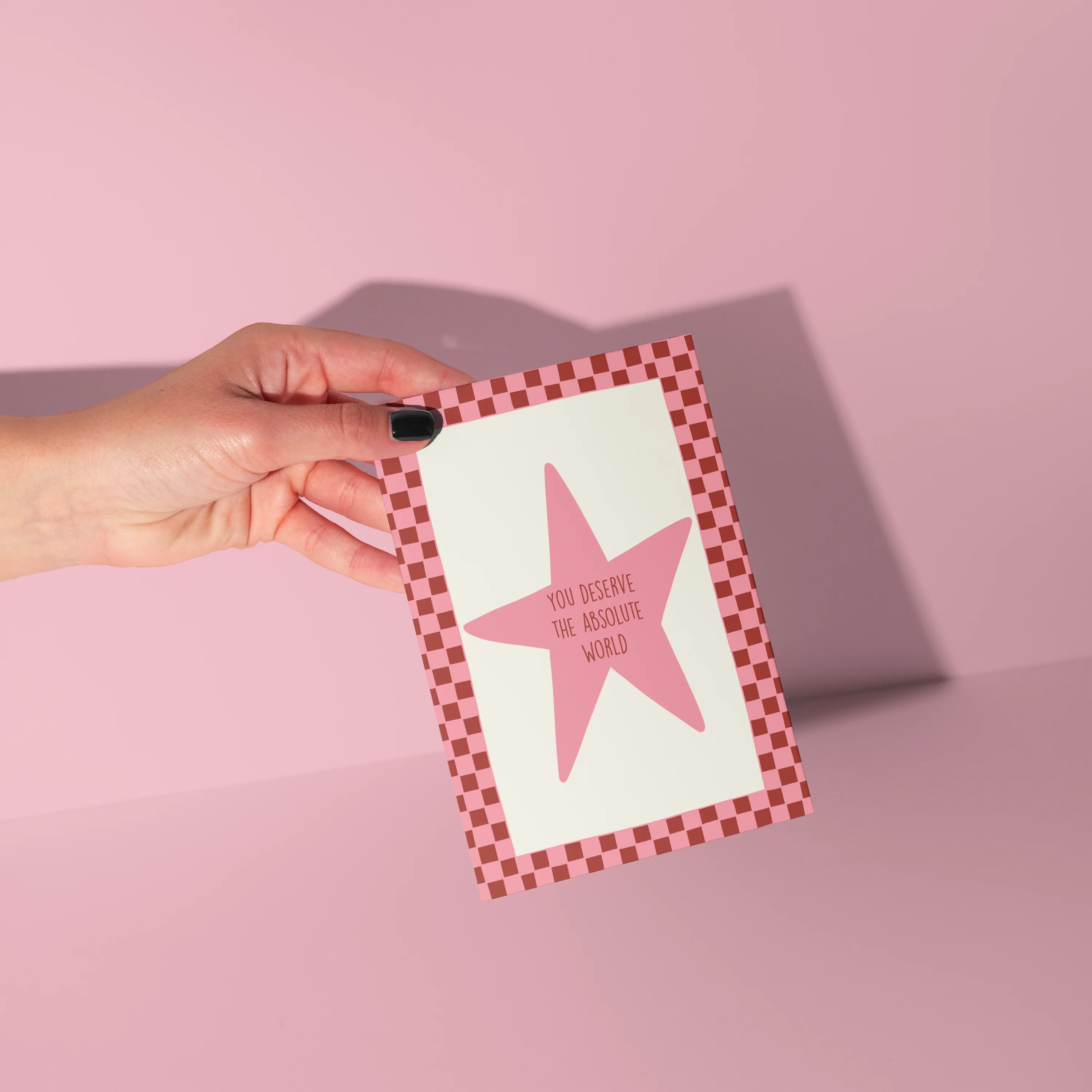 You Deserve The Absolute World Greeting Card - Image 2
