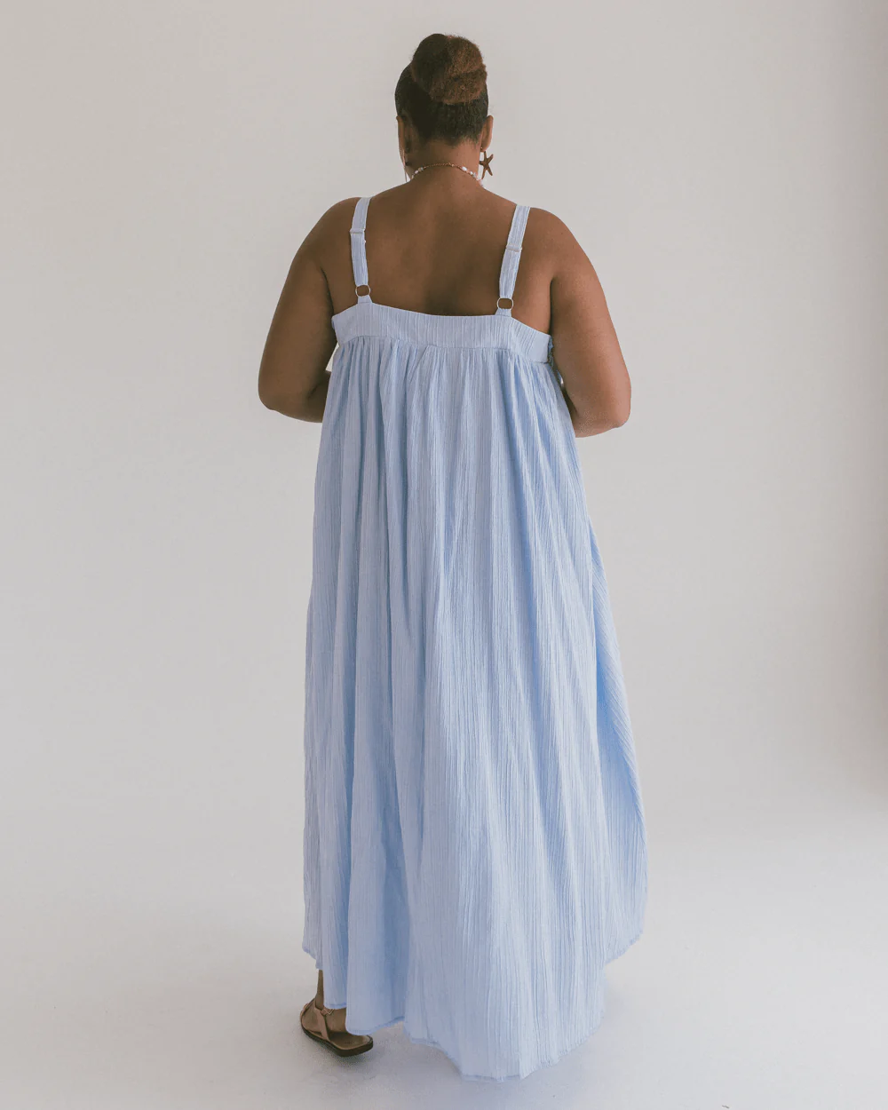 FINAL SALE | Zimi Maxi Dress | Periwinkle - Image 4