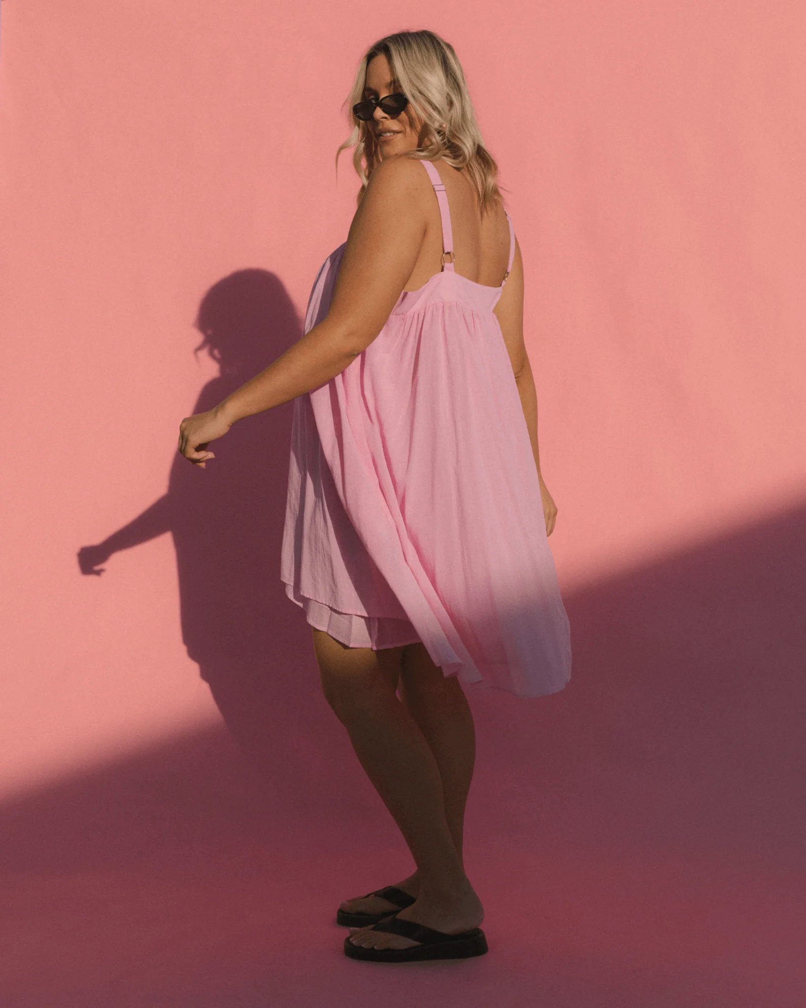 FINAL SALE | Zimi Mini Dress | Pink - Image 6